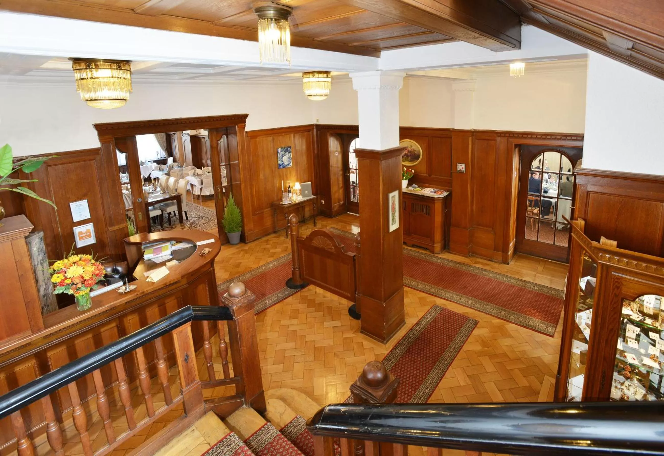 Lobby or reception in Villa Oranien