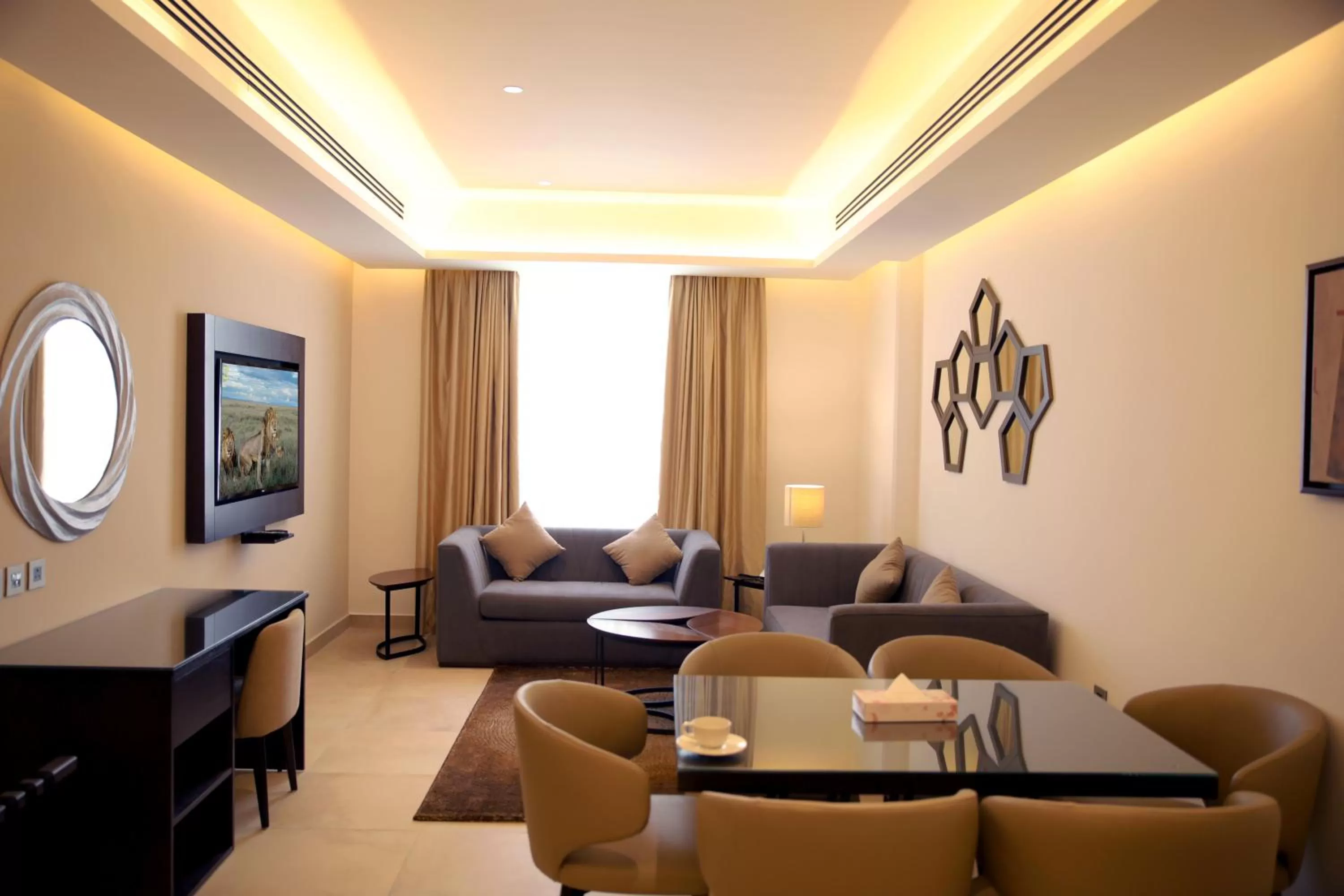 Living room in Downtown Hotel Apartments