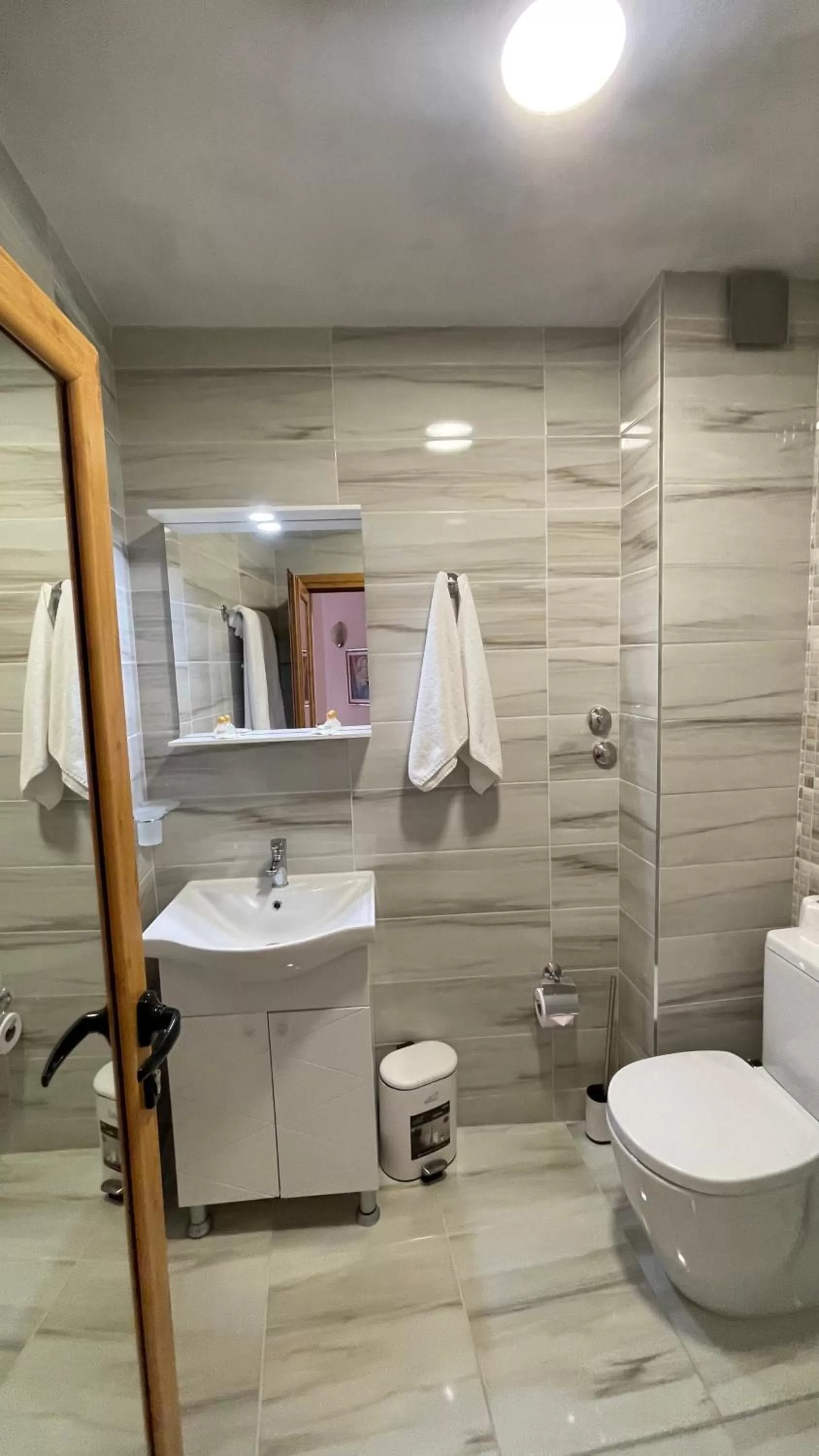 Shower in Hotel Color