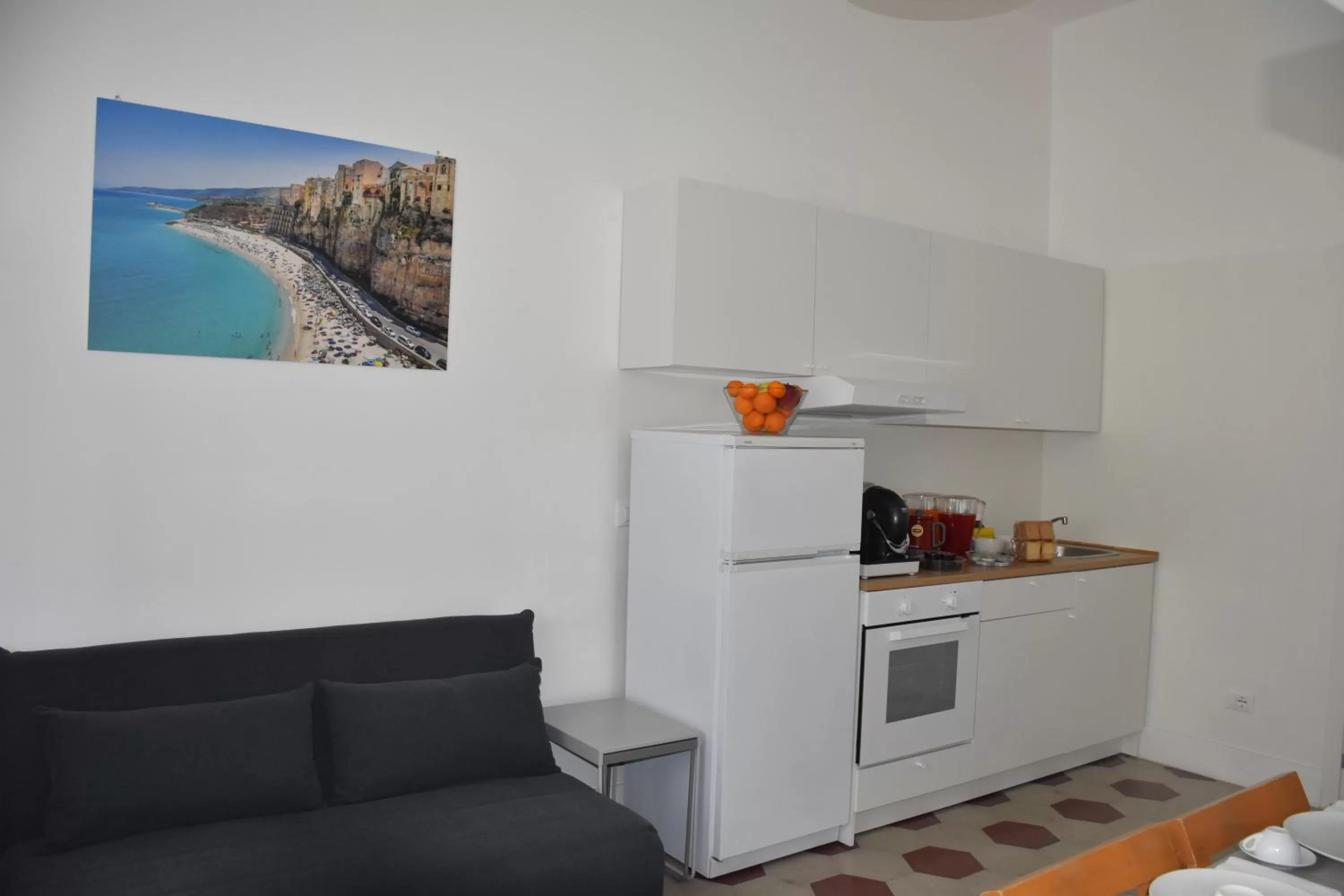 Kitchen or kitchenette in Rhegion B&B