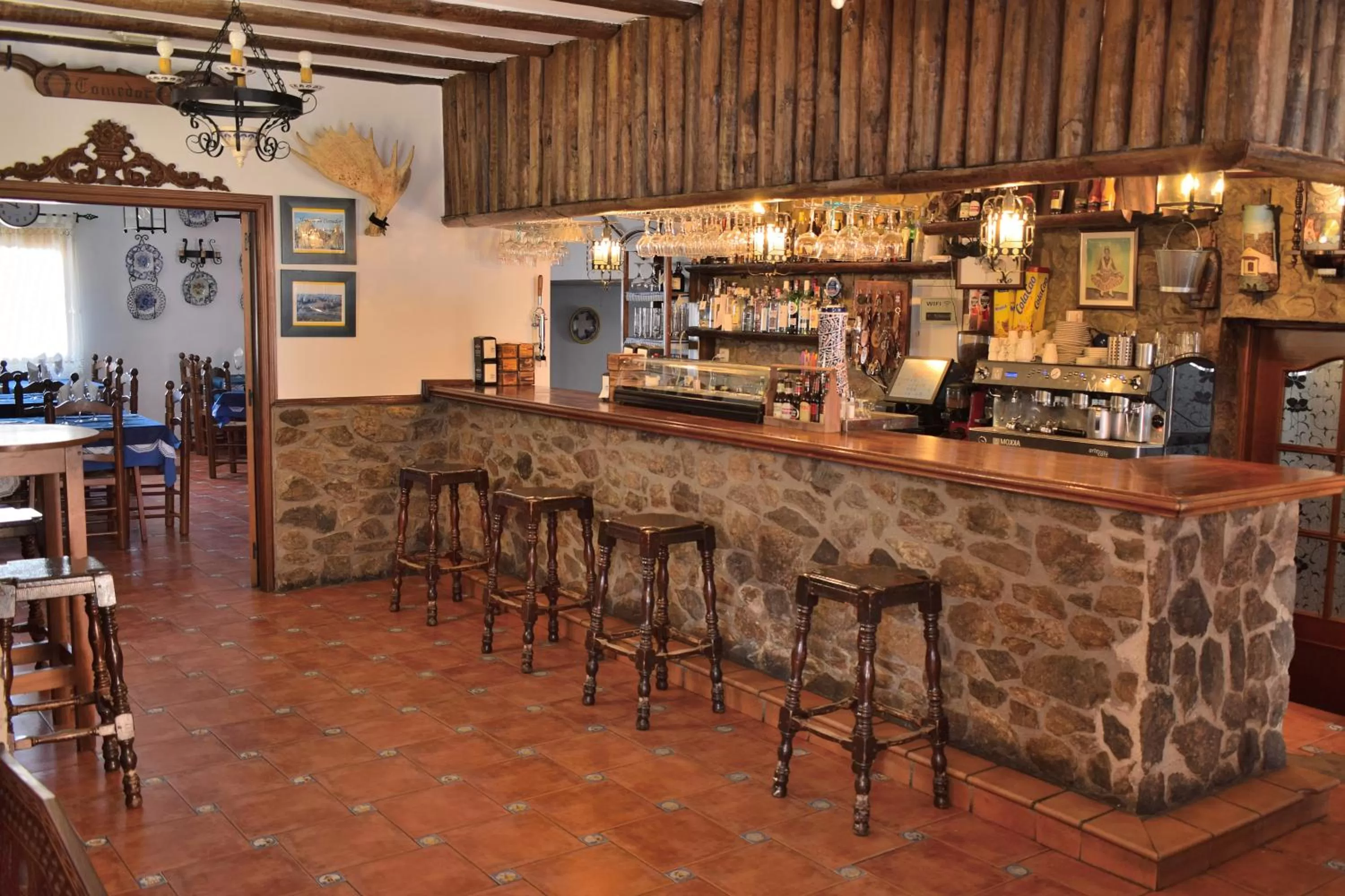 Lounge or bar in POSADA EL ARRIERO