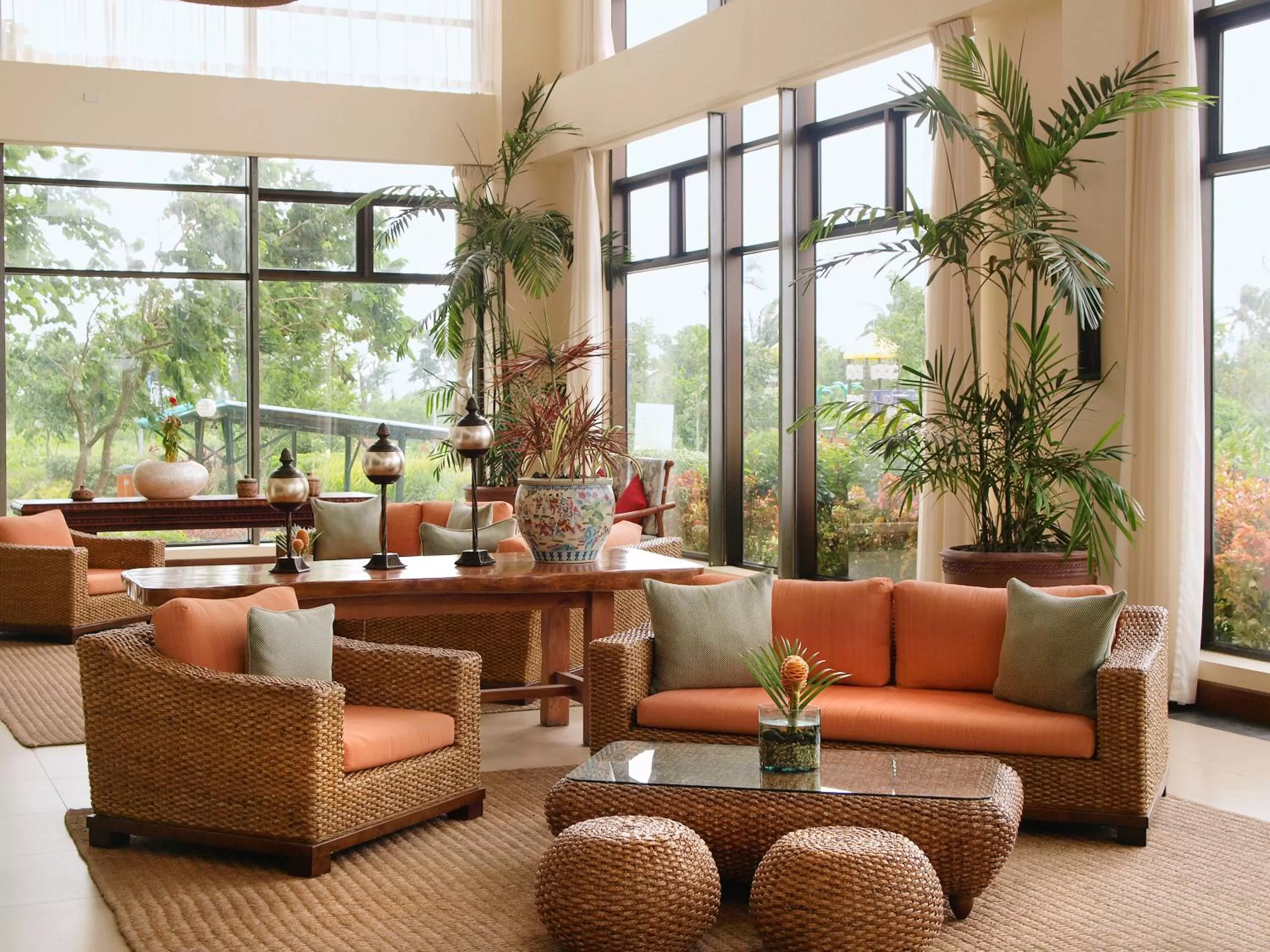 Living room in Hotel Kimberly Tagaytay