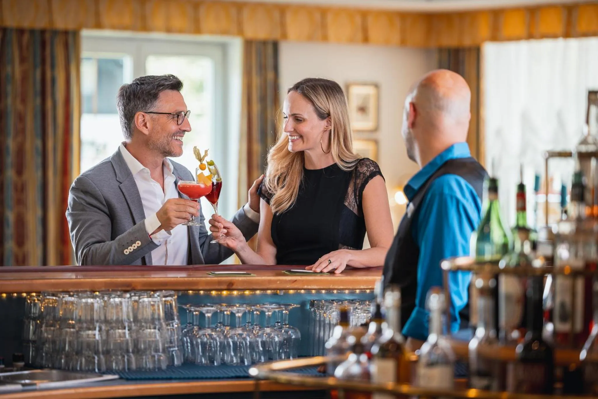 Lounge or bar in Wellnesshotel Schönruh - Adults only