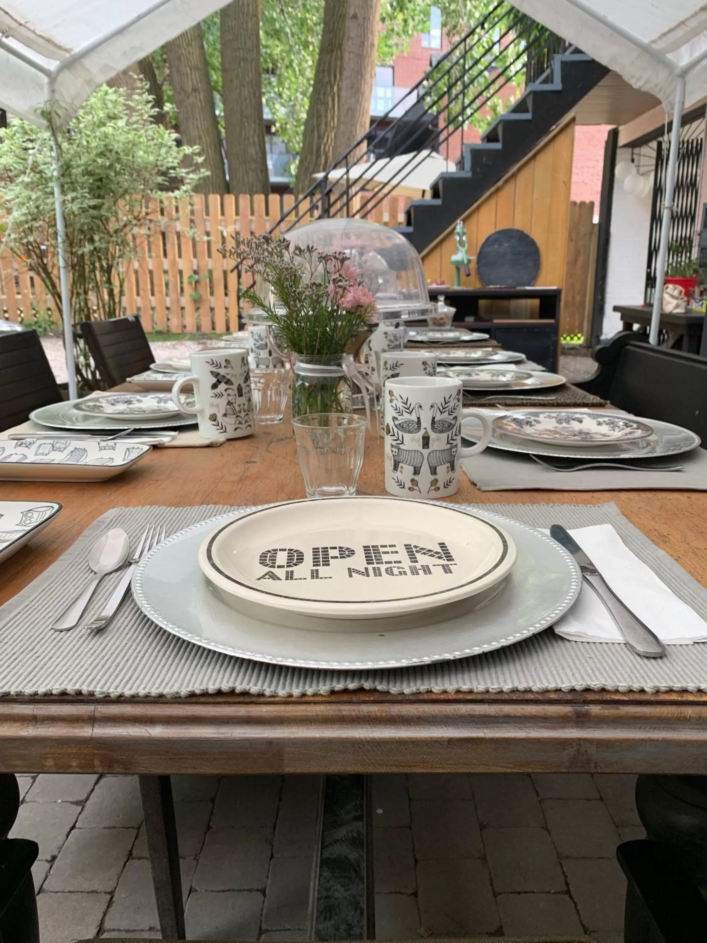 Garden in L'Hotel Particulier Griffintown