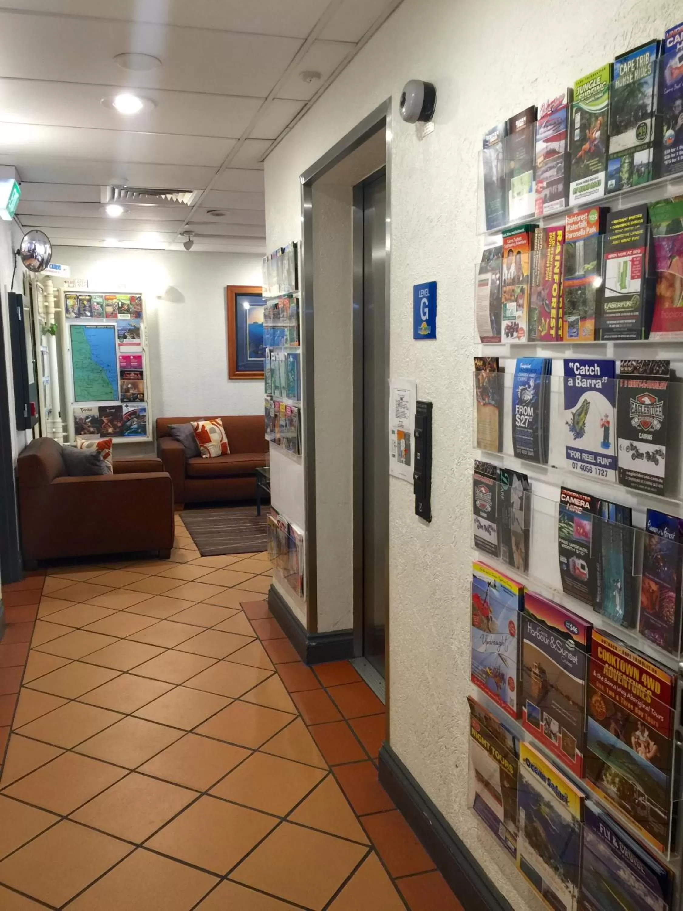 Lobby or reception in Inn Cairns