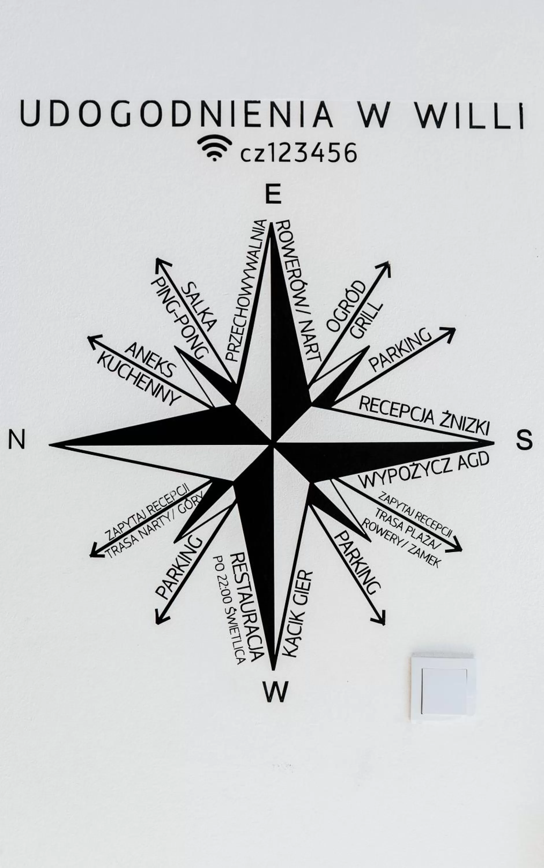 Lobby or reception in Willa ŻeglarSki