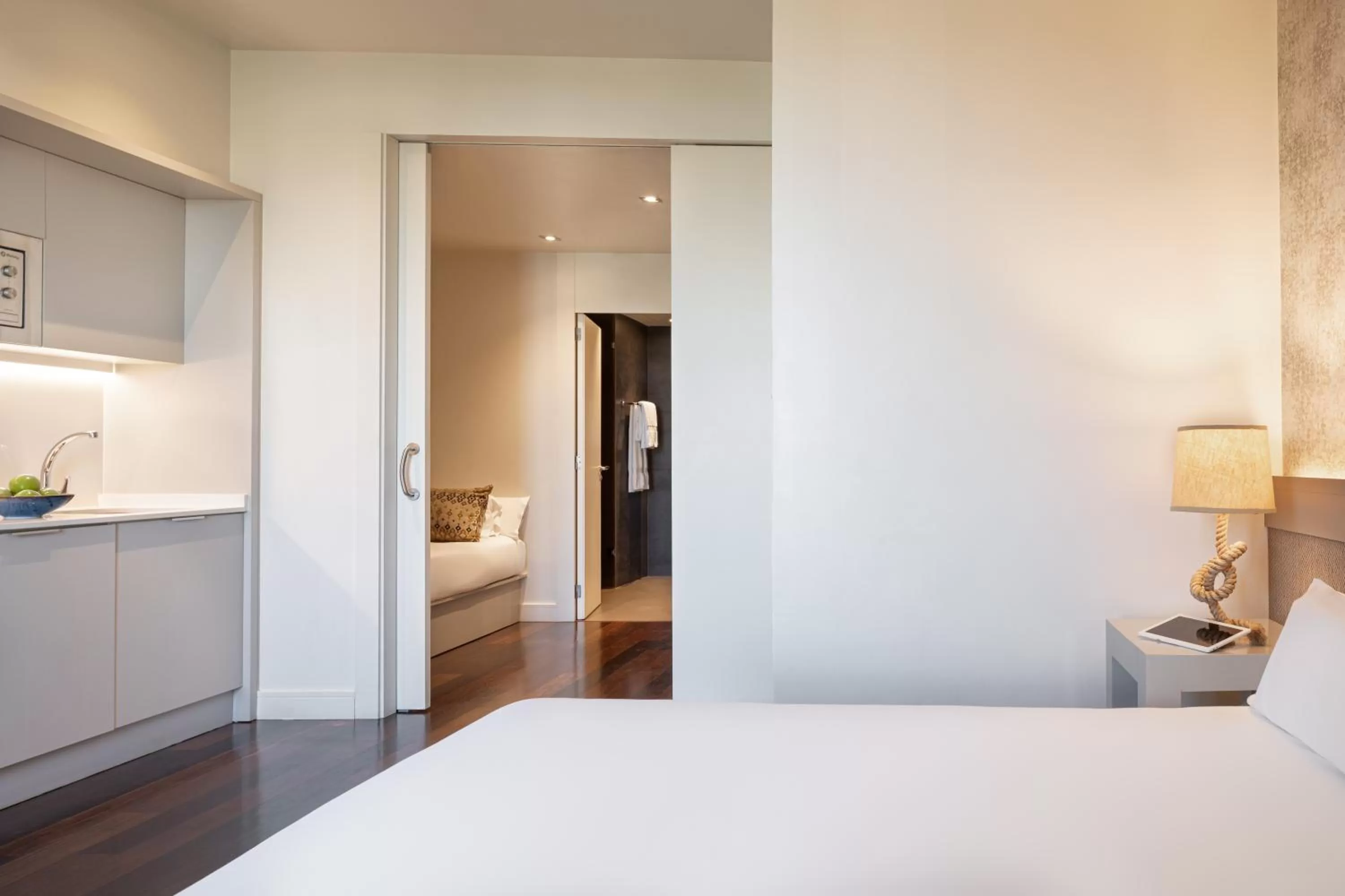 Photo of the whole room, Bed in Duquesa Suites Landmark Hotel by Grup Duquessa