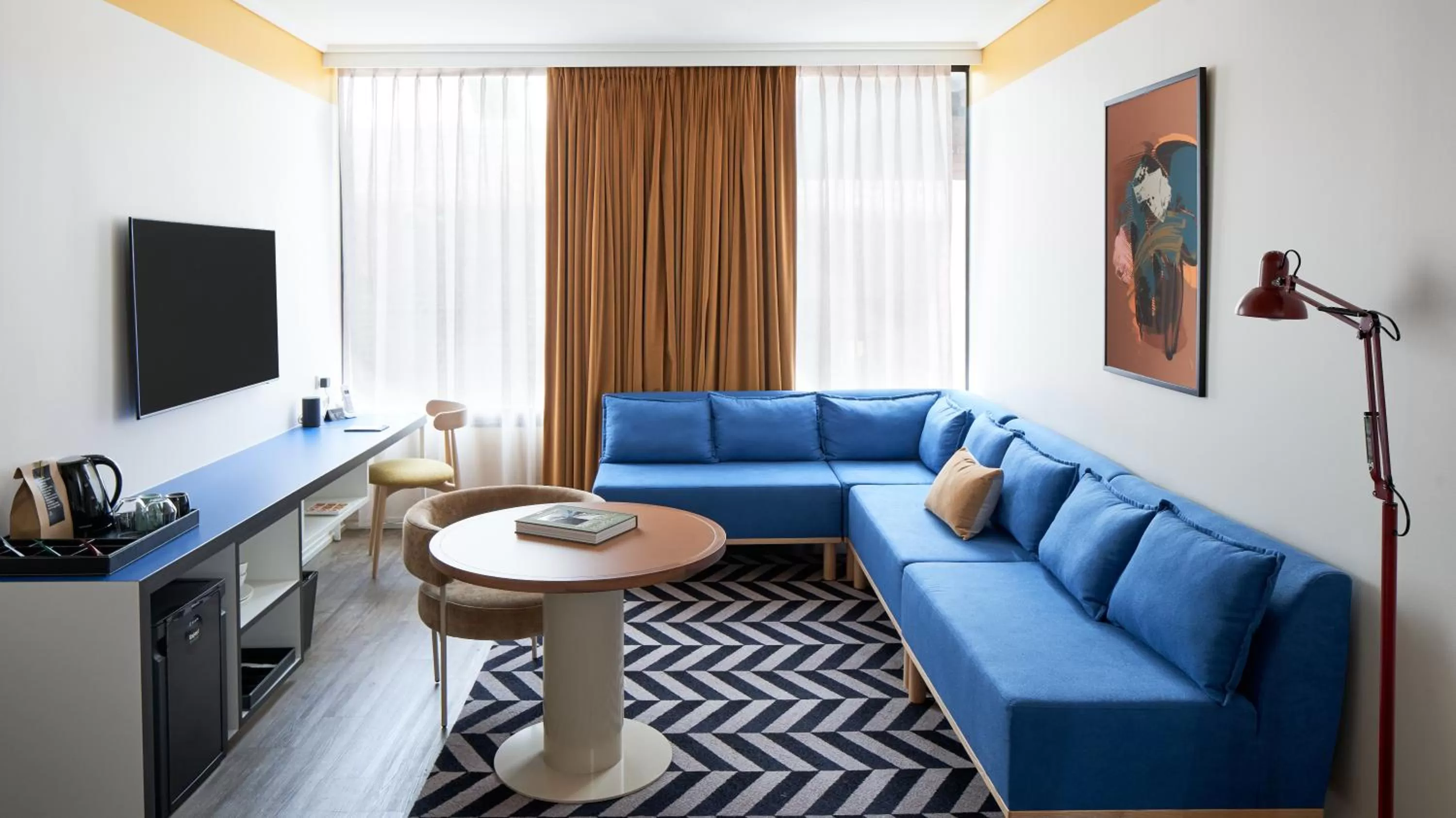 Seating area in Laneways by Ovolo