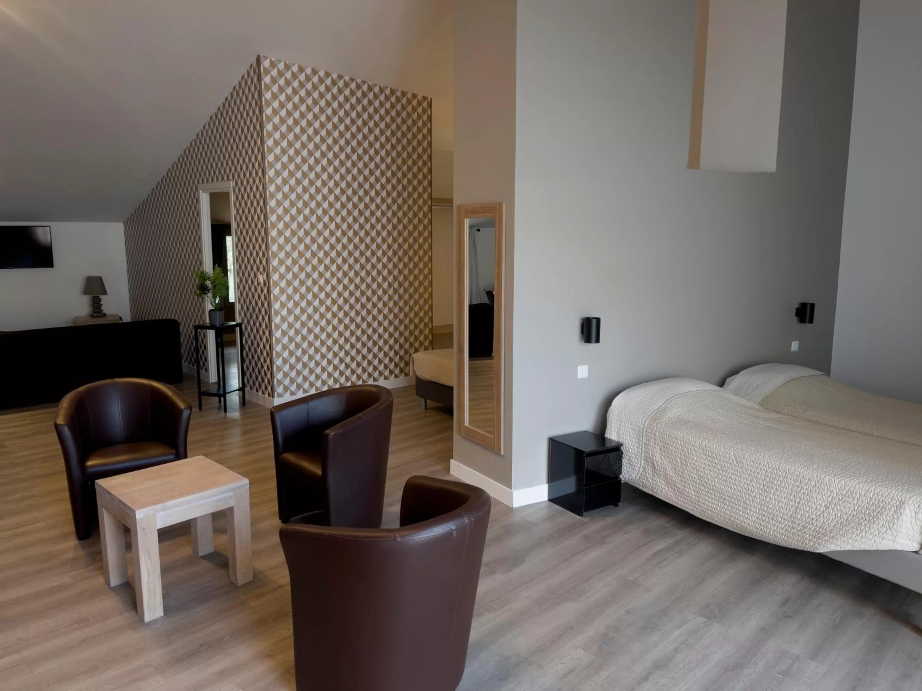 Bed in Le Grand Hôtel Molière