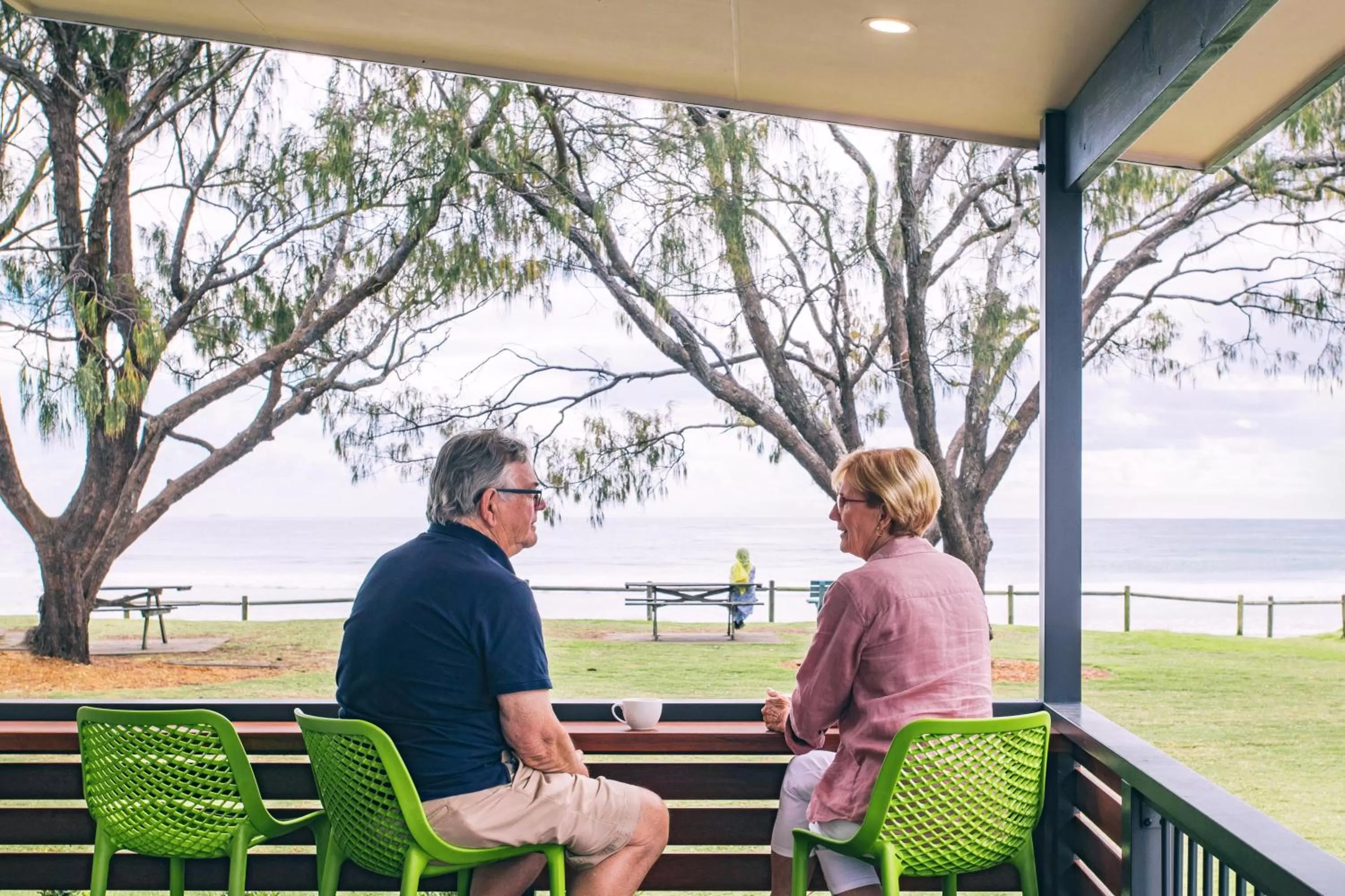 Balcony/Terrace in Woolgoolga Beach Holiday Park