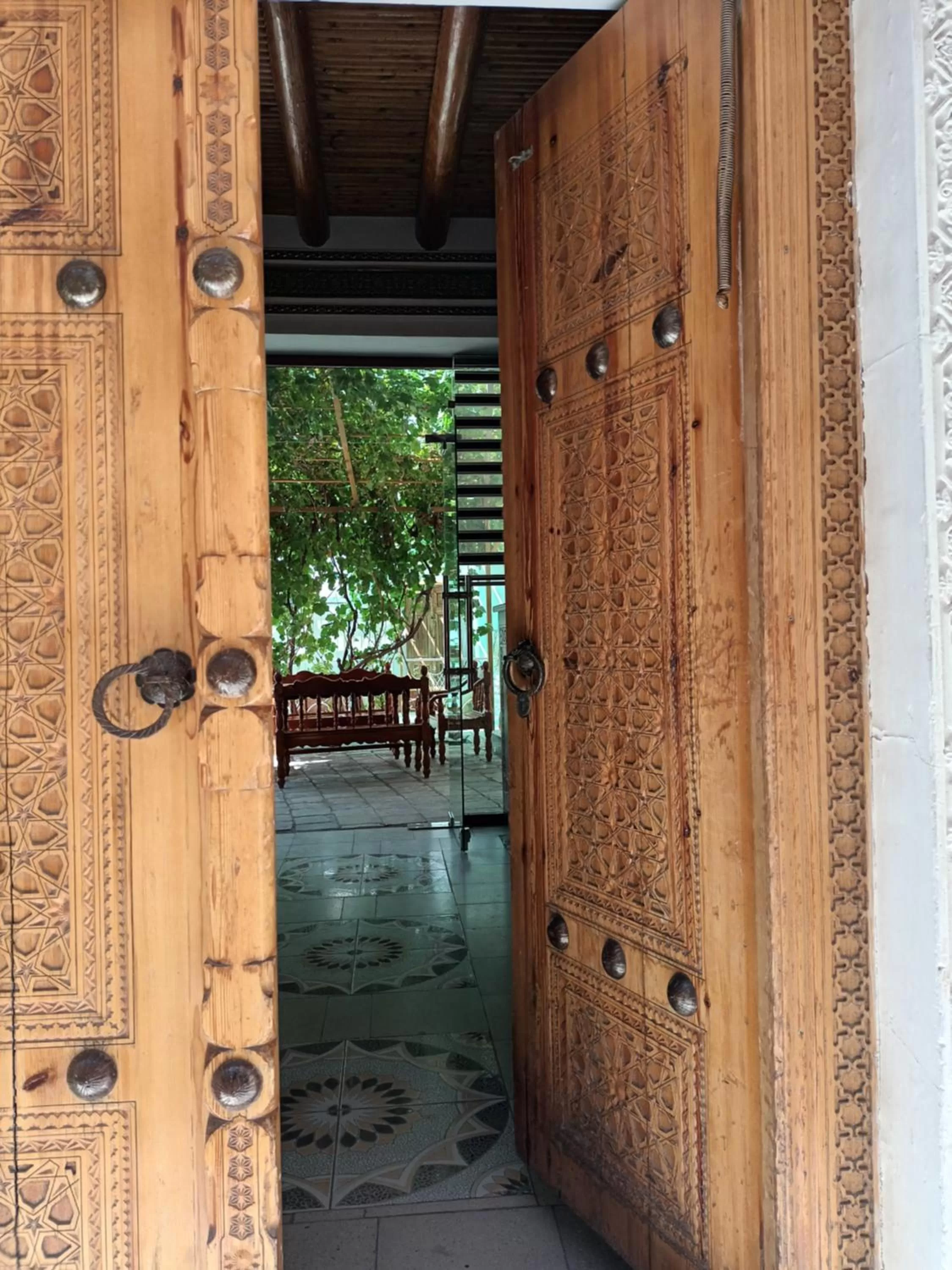 Facade/entrance in Samani Bukhara