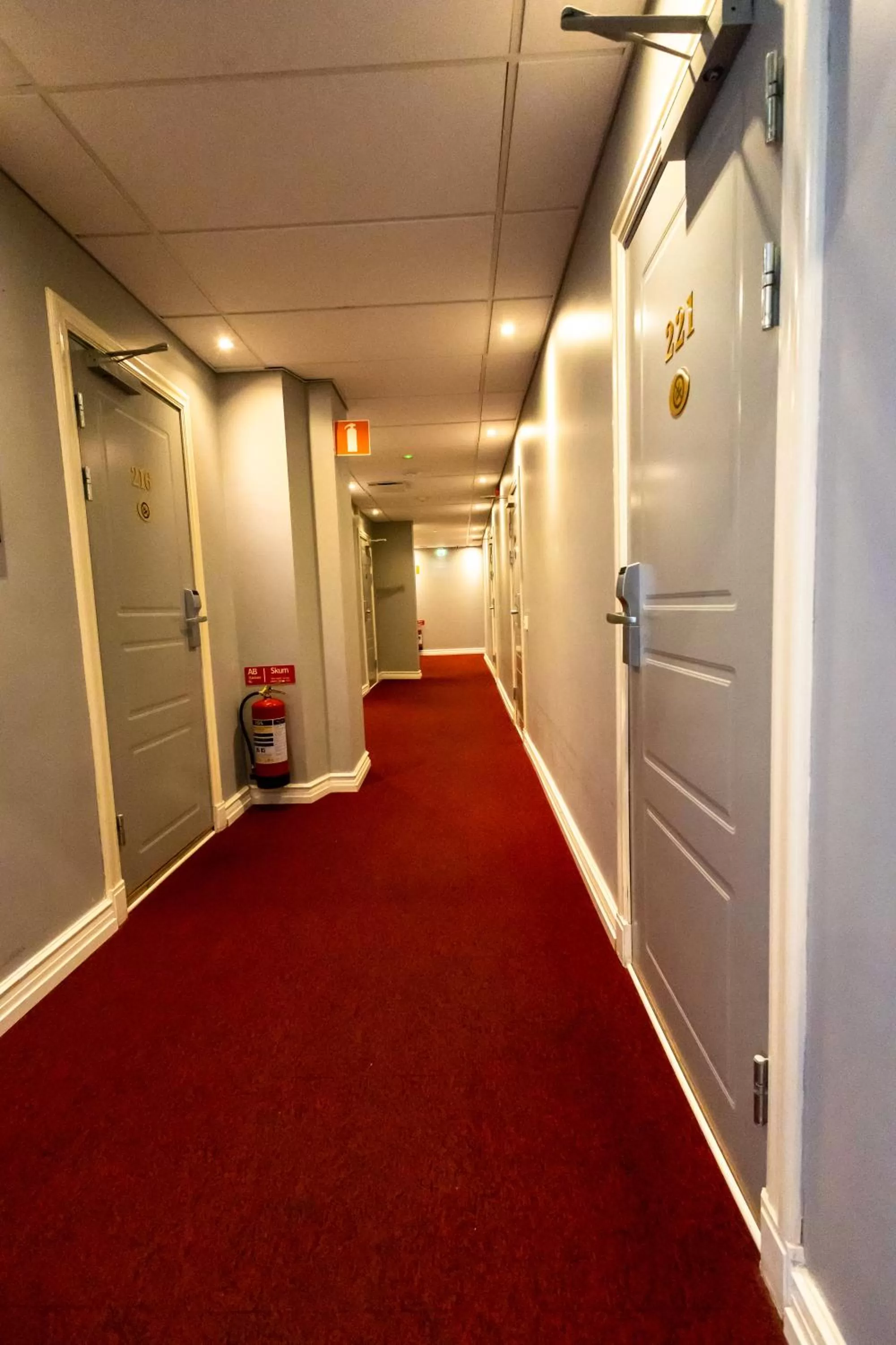 Property building in Hotell Hjalmar