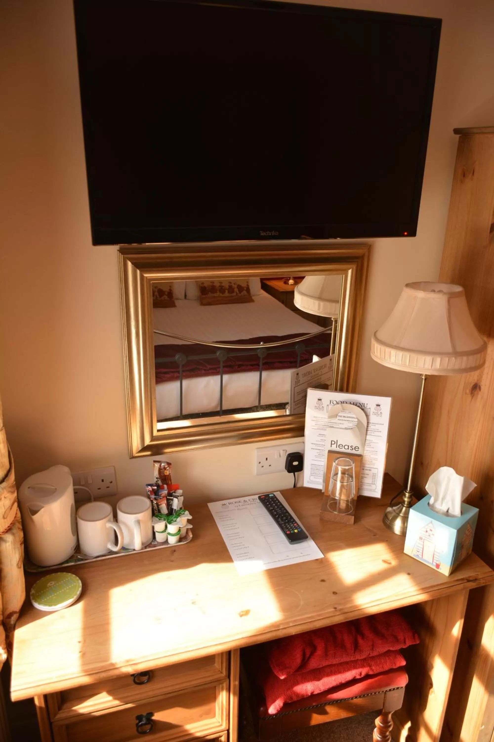 Day, Bed in The Rose & Crown York