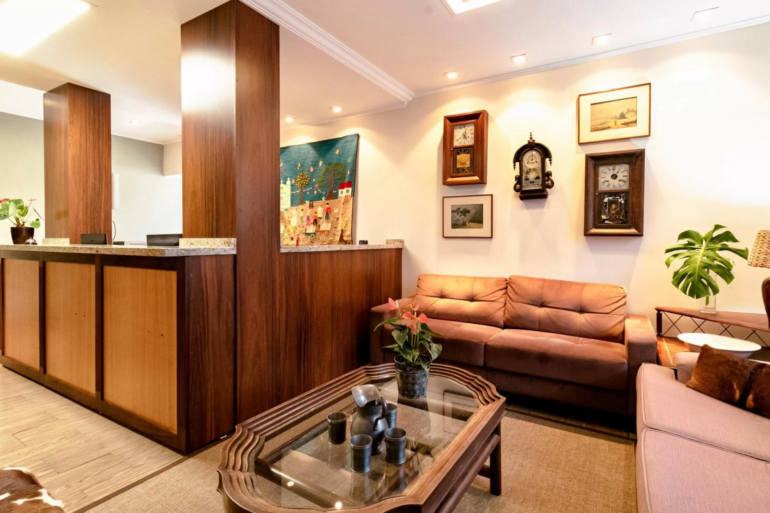 Lobby or reception in Hotel San Rafael