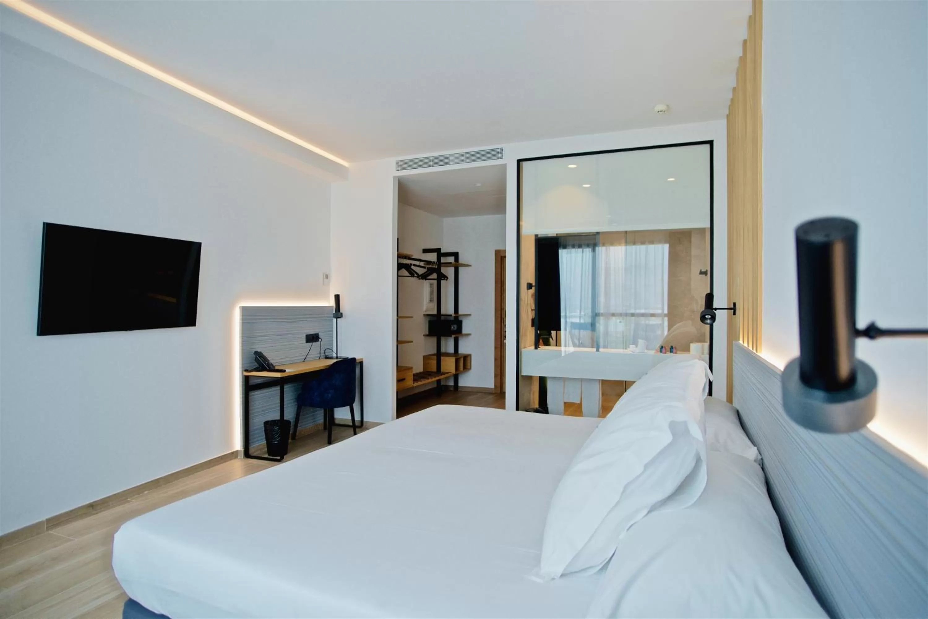 Bed in Syncrosfera Fitness & Spa Health Hotel Boutique