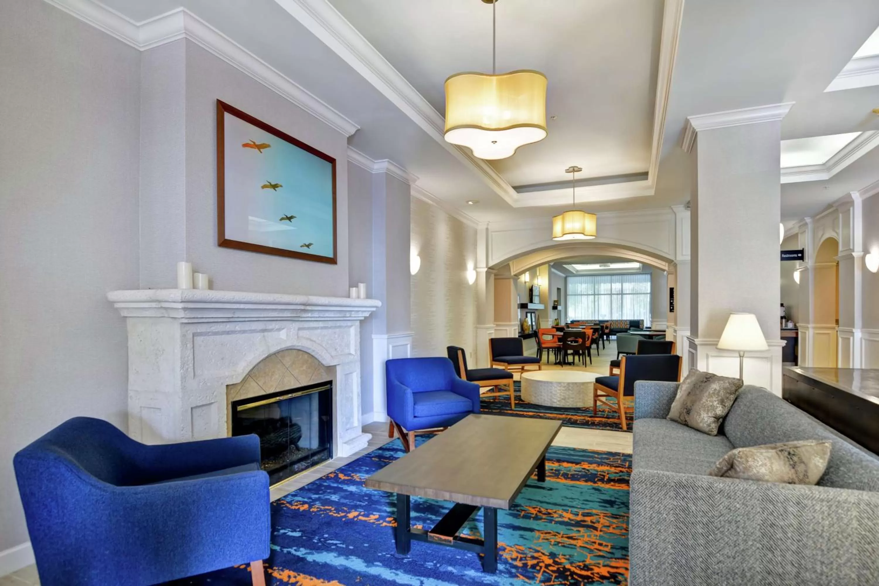 Lobby or reception in Hampton Inn Palm Beach Gardens