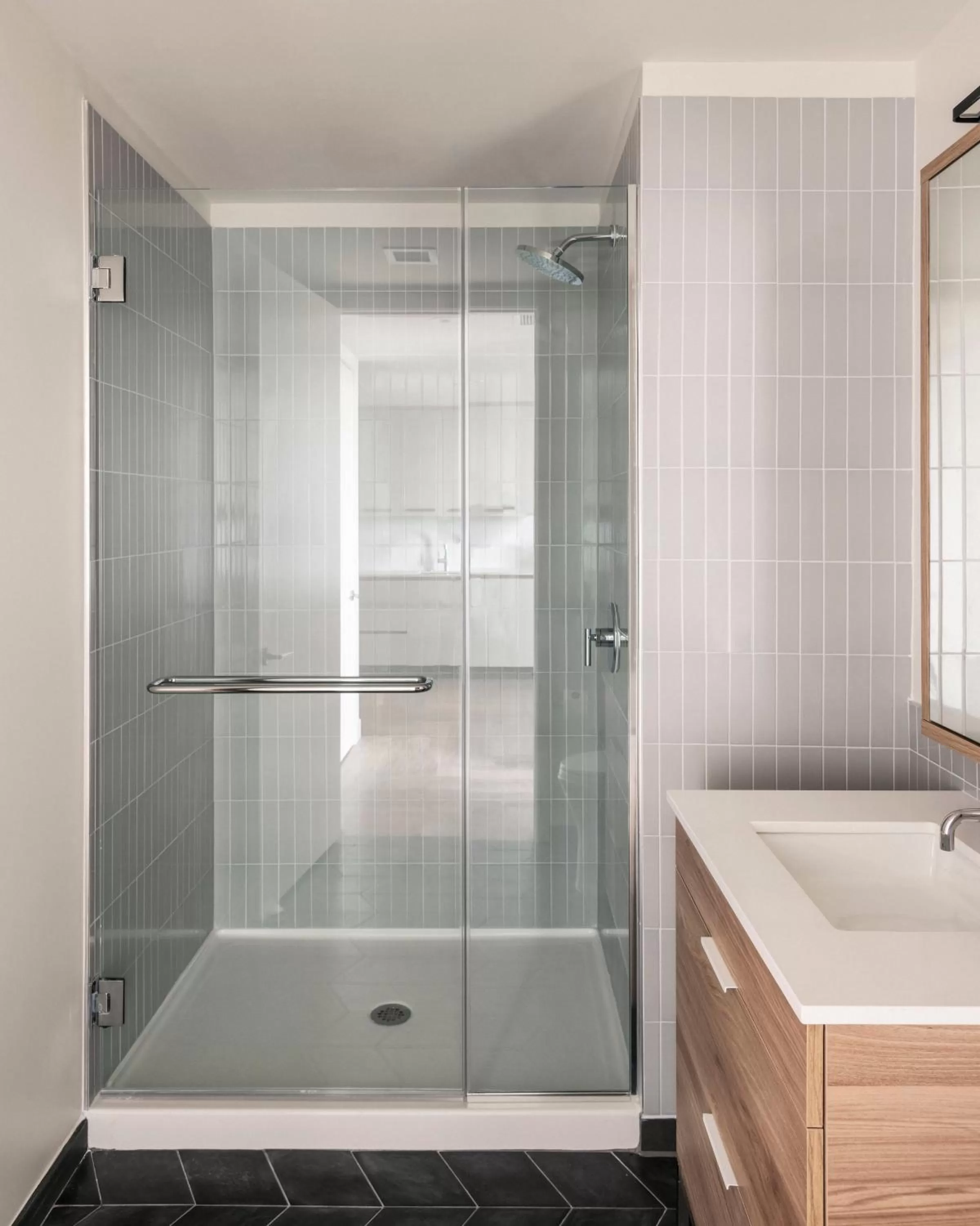 Shower in ROOST Tampa