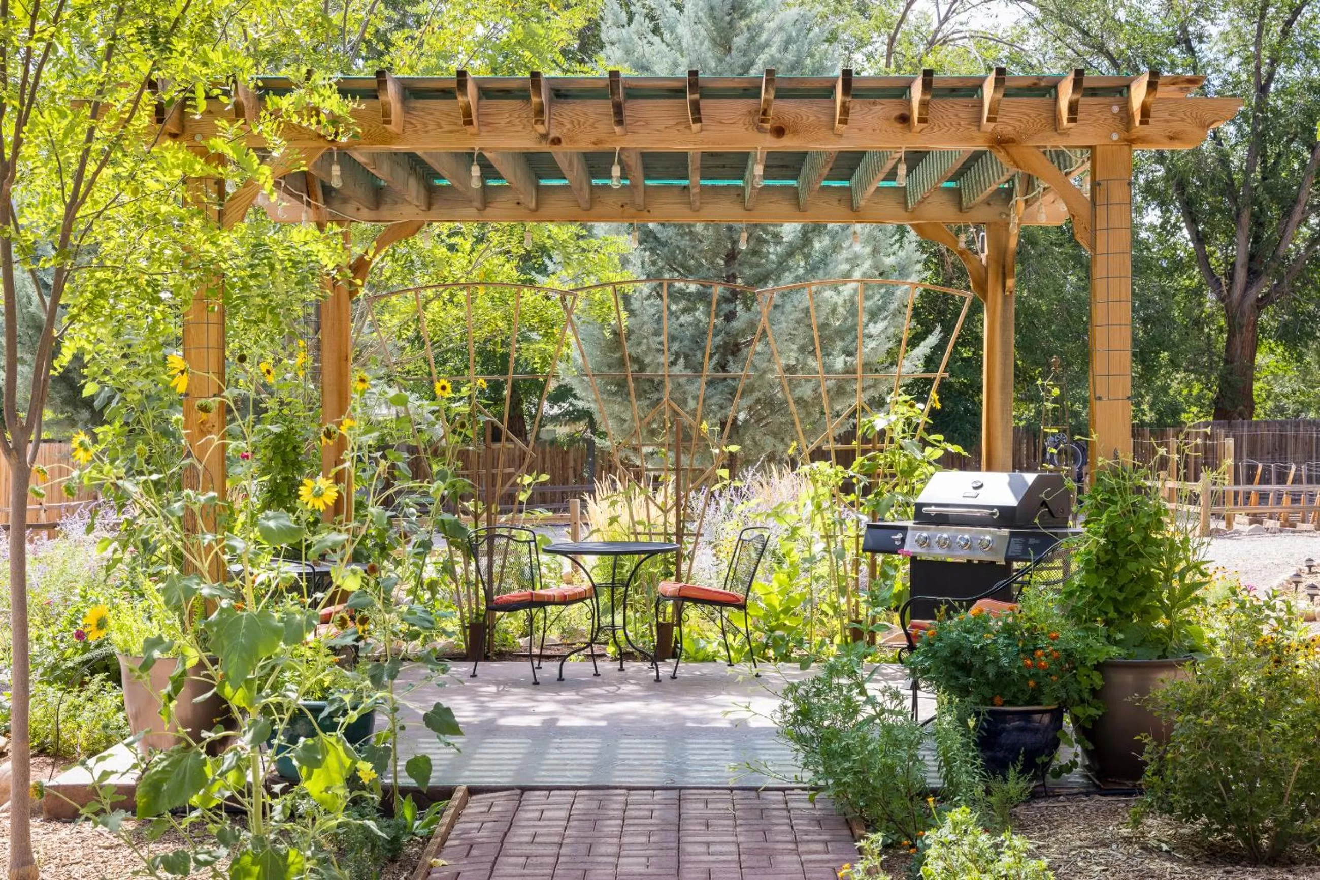 Balcony/Terrace in Sunflower Hill Inn