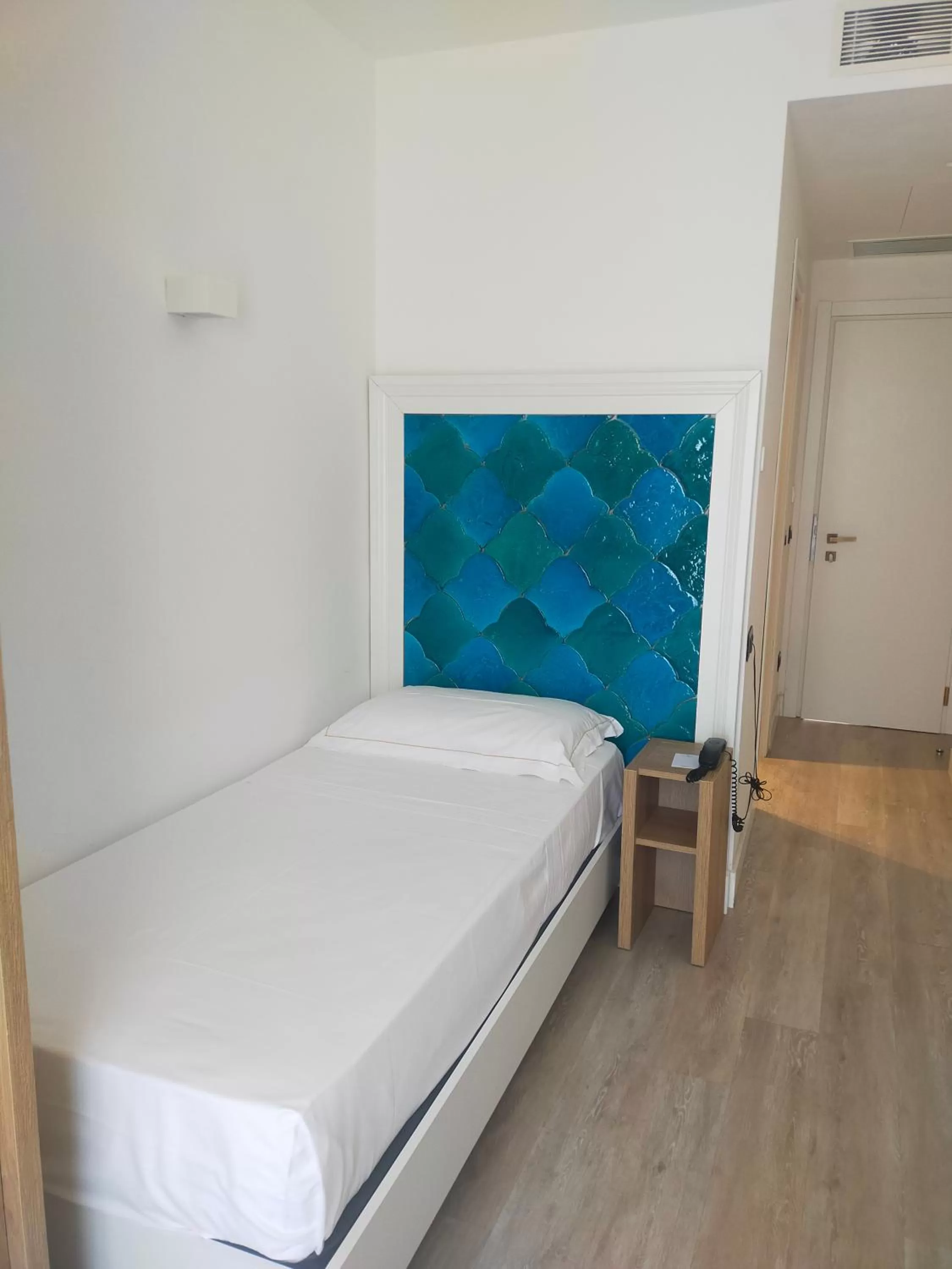 Bed in Splendid Hotel Taormina