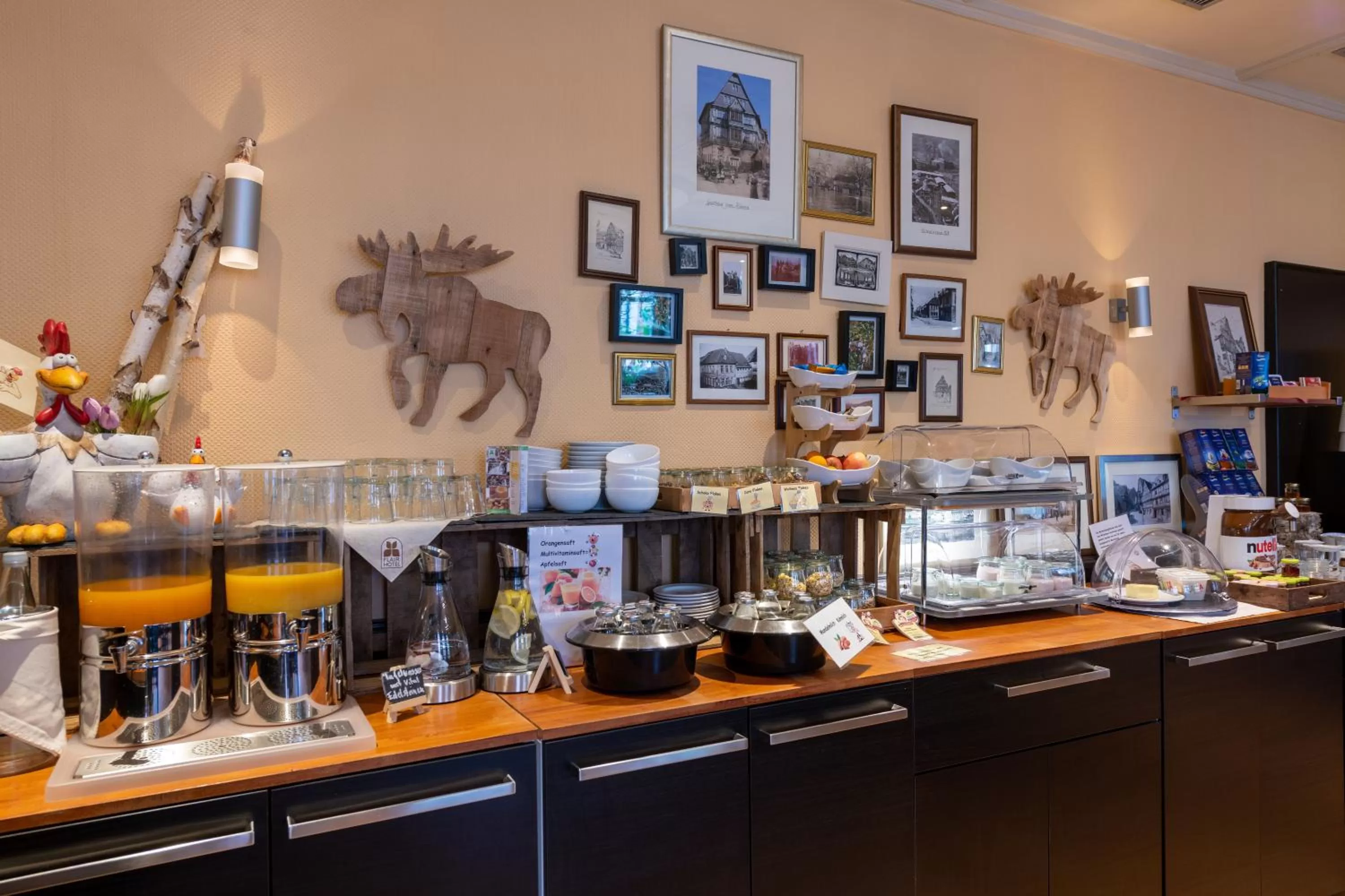 Buffet breakfast in Flair Hotel Hopfengarten