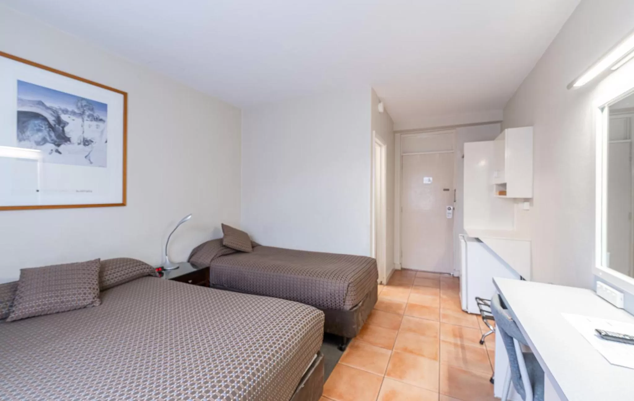 Bed in Forrest Hotel & Apartments