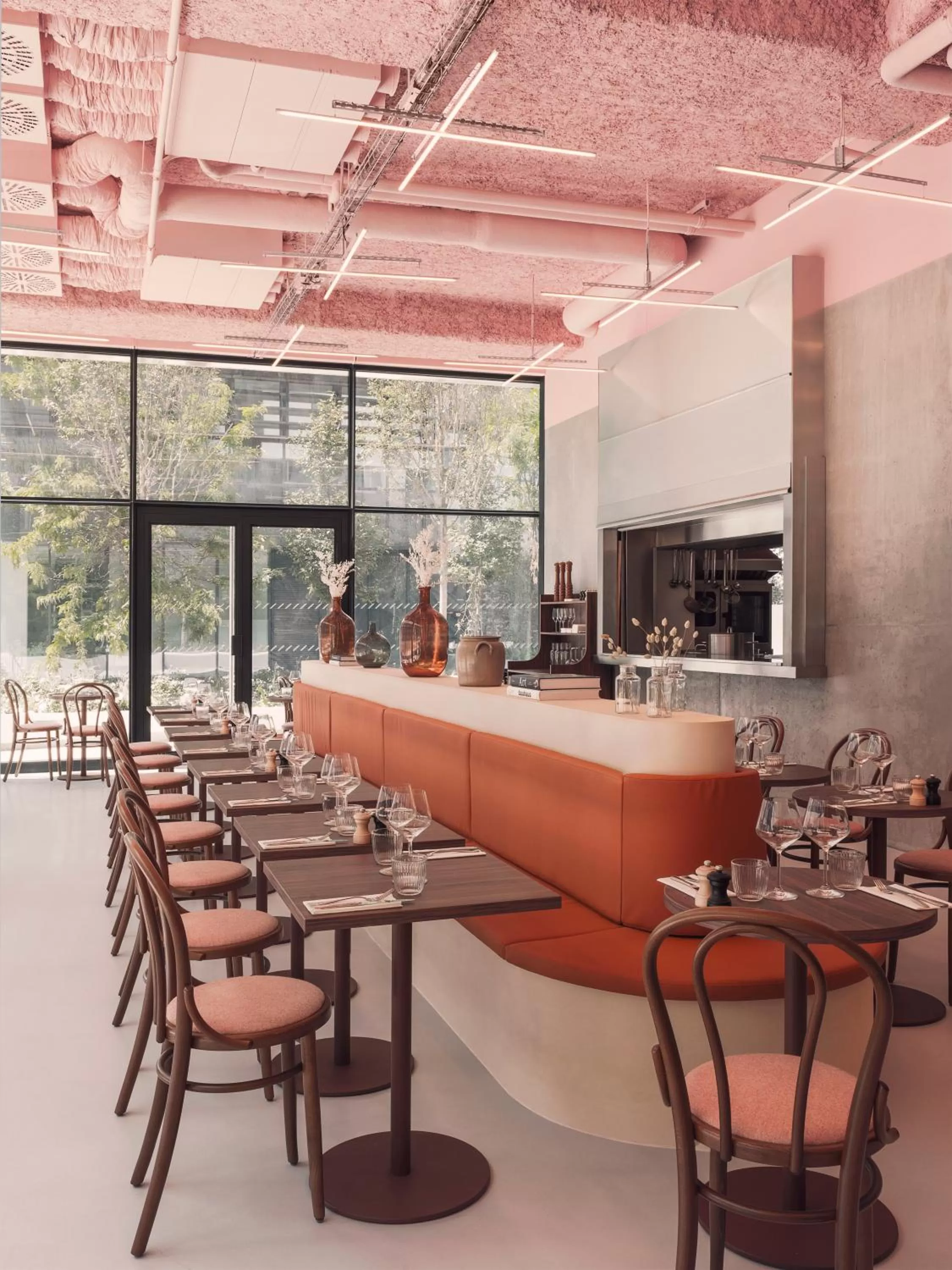 Restaurant/places to eat in OKKO Hotels Paris La Défense