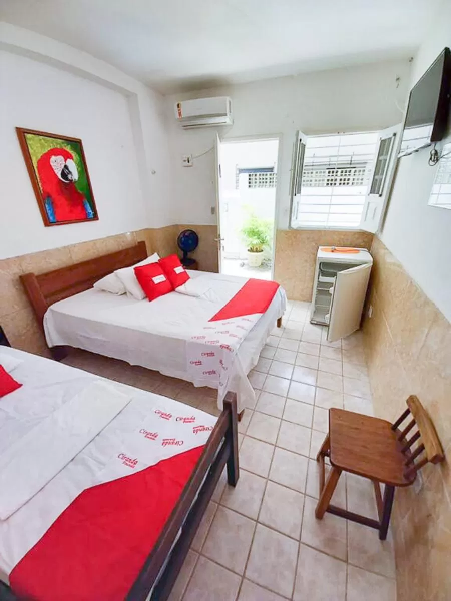 Photo of the whole room, Bed in Pousada Ciranda