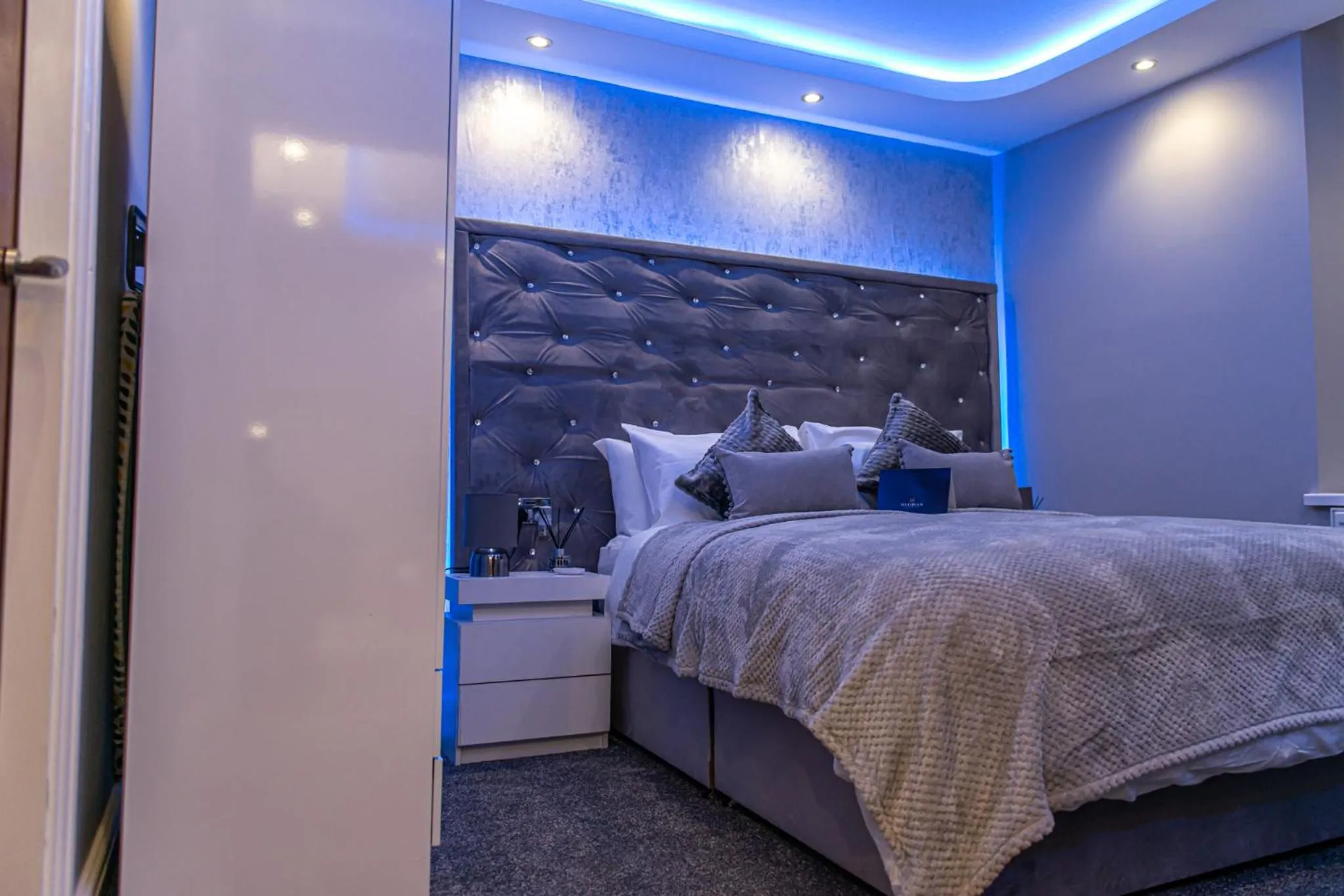 Bed in Meridian Serviced Apartments