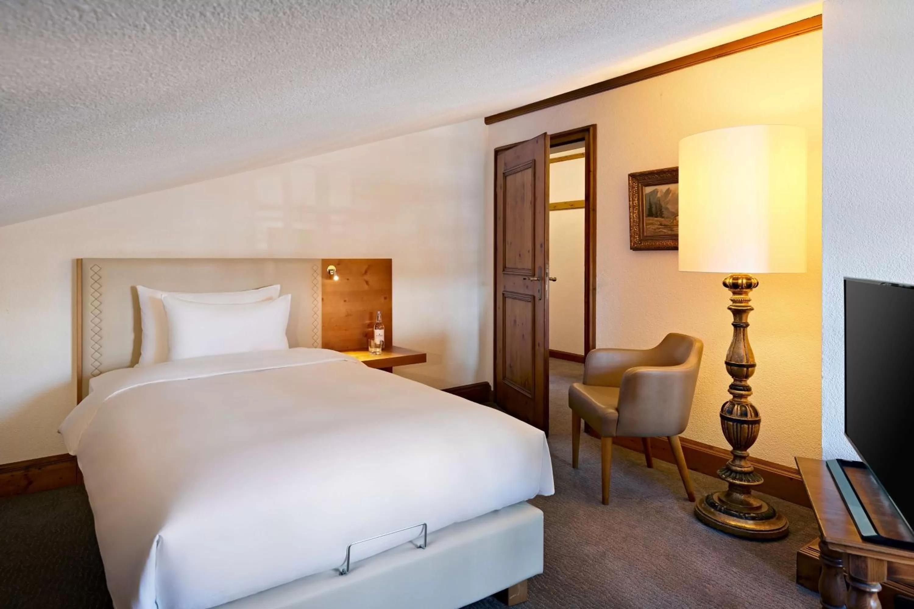 Photo of the whole room, Bed in Parkhotel Oberstaufen