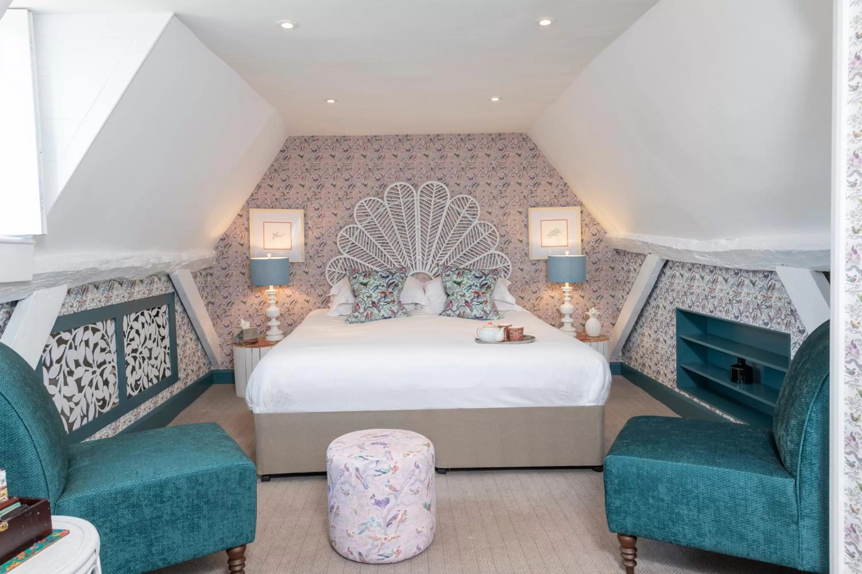 Photo of the whole room, Bed in The Dial House