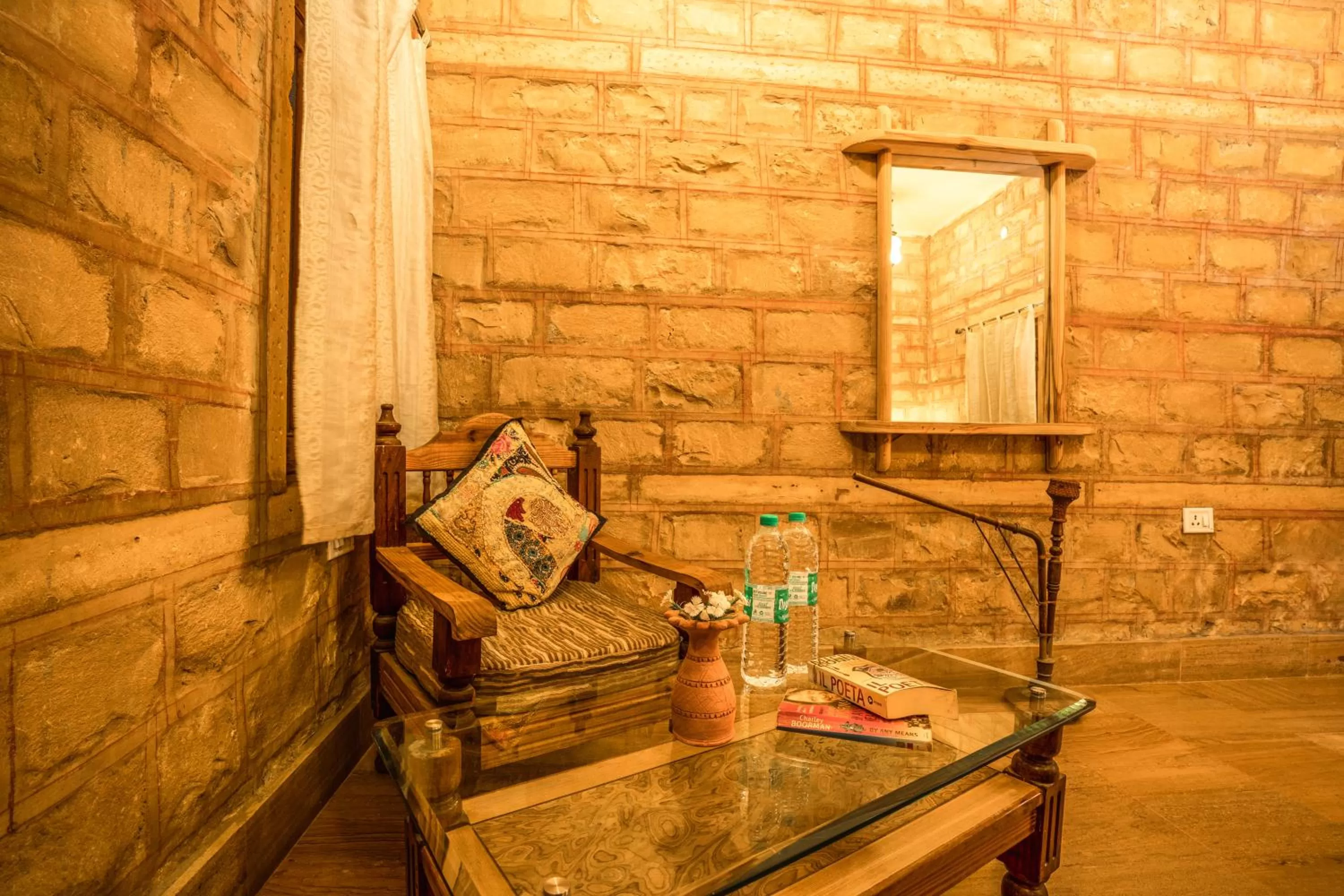 Seating area in Hotel The Silk Route