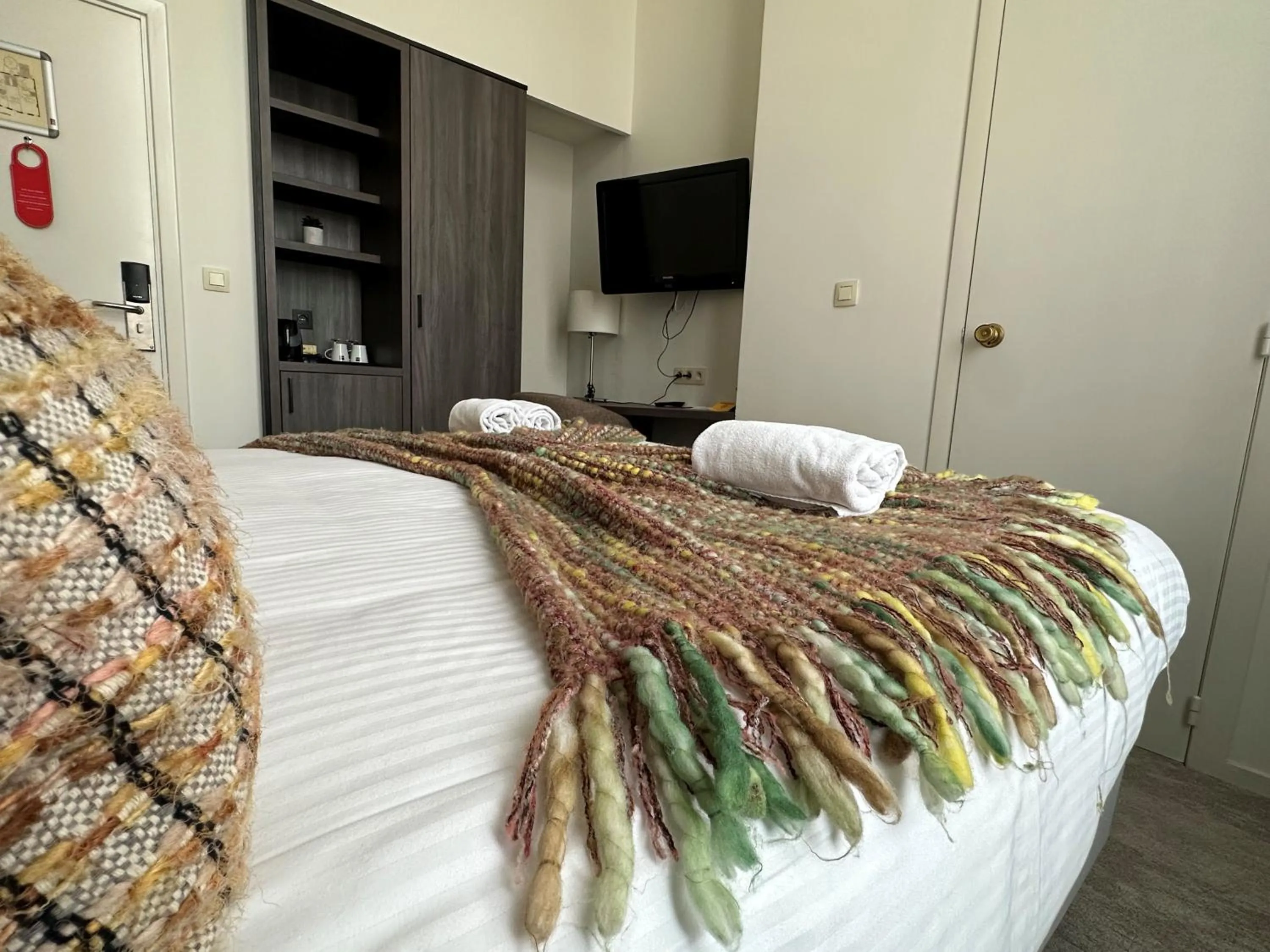 Bed in Hotel Gravensteen