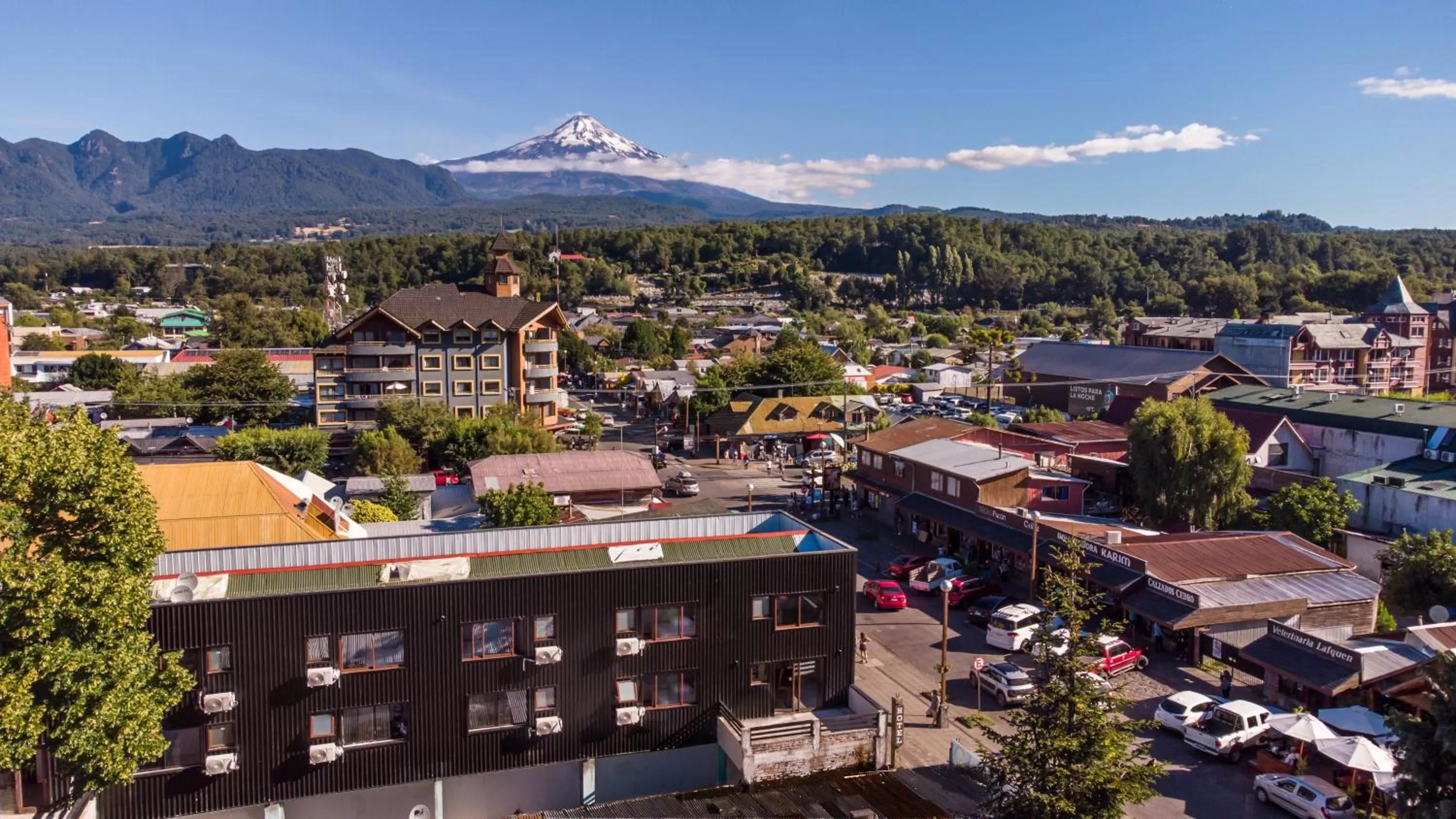 Property building in Mawün Hotel Pucón