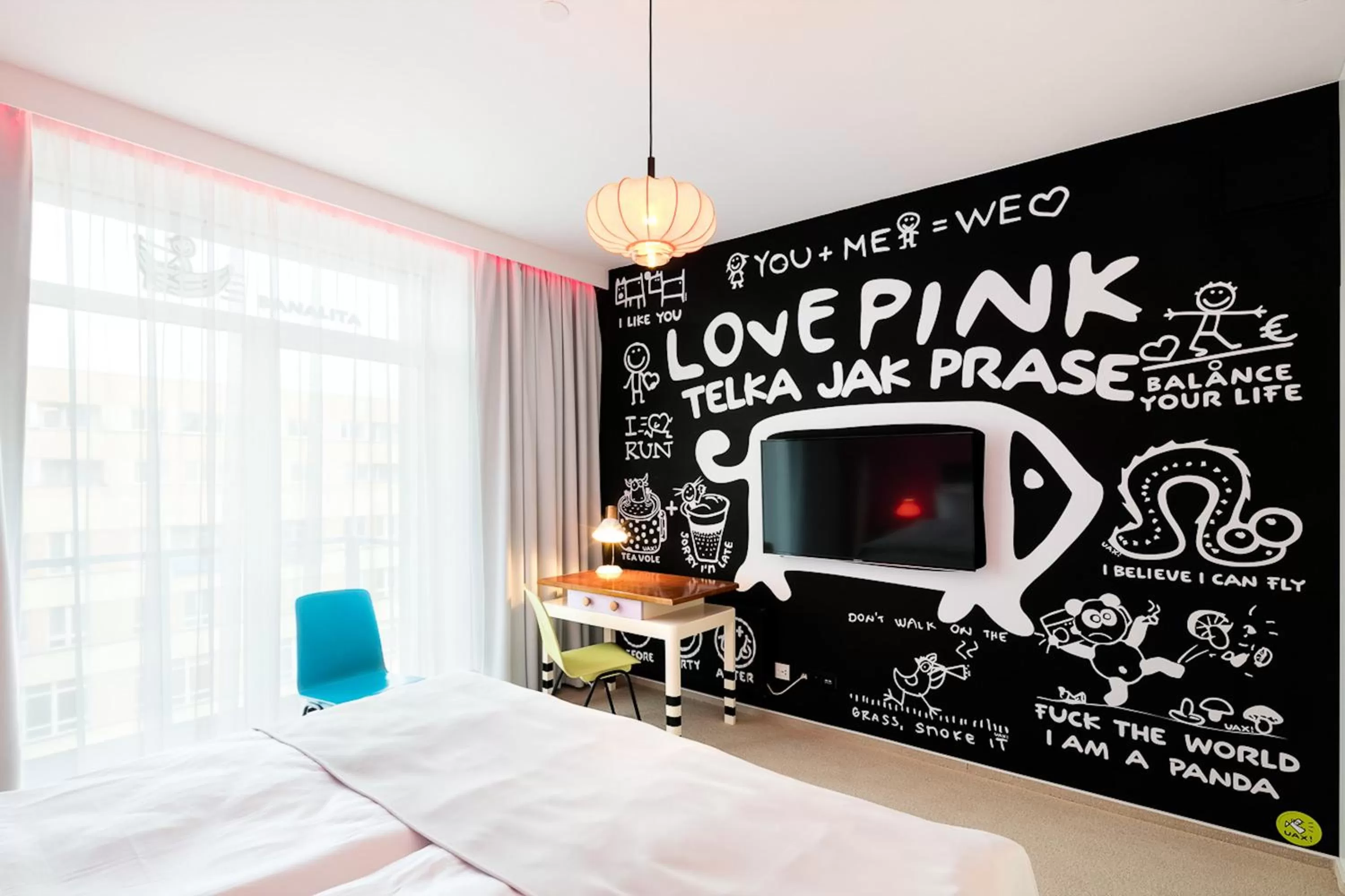 TV and multimedia, Bed in Pytloun Grand Hotel Imperial