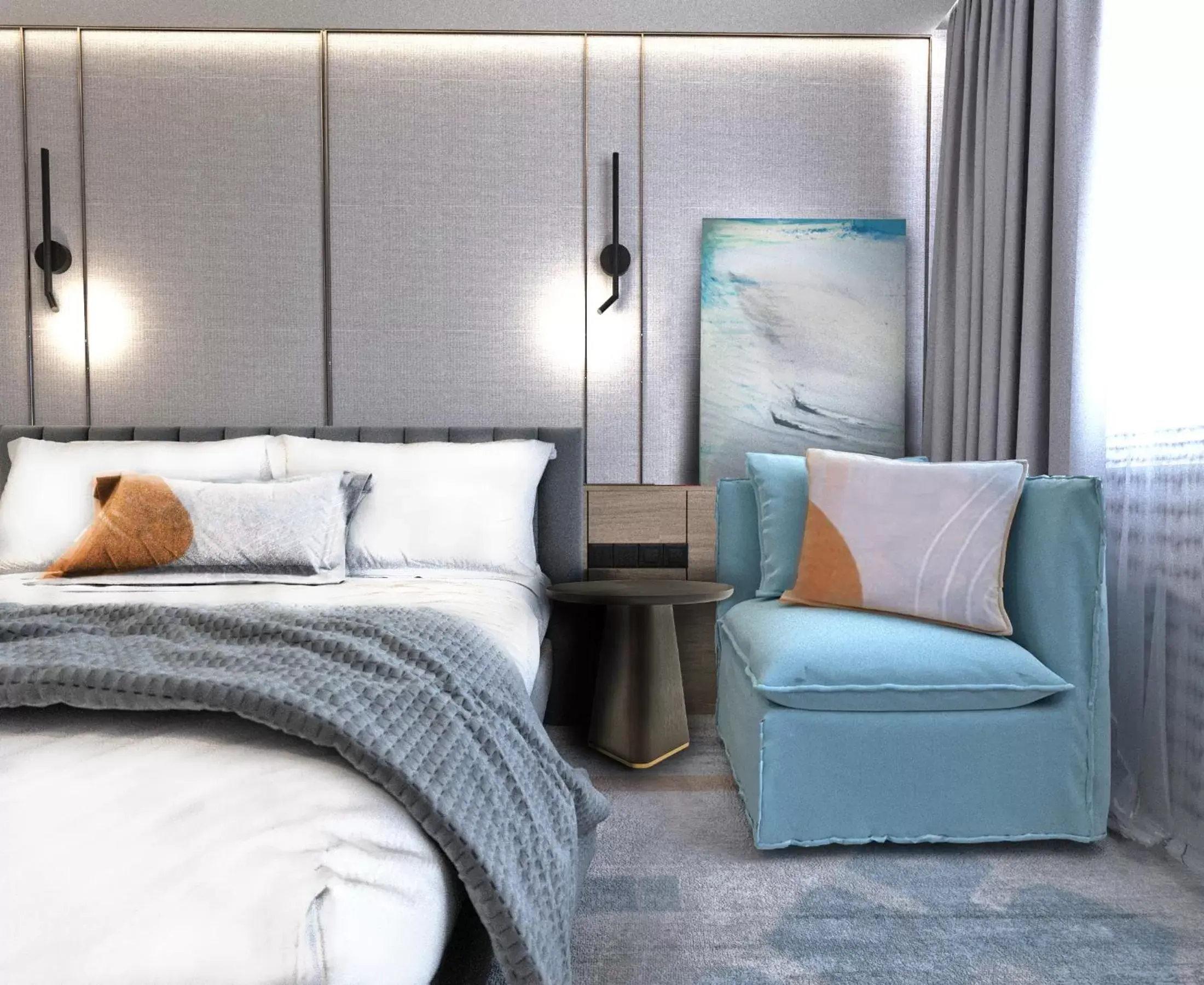 Standard King Room with Sofa Bed in Crowne Plaza Sofia by IHG Standard King Room with Sofa Bed in Crowne Plaza Sofia by IHG