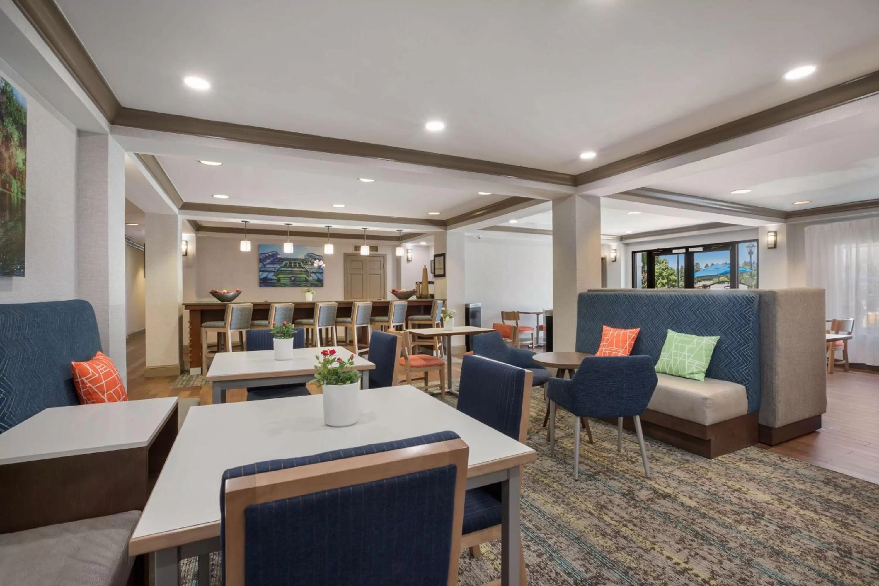 Breakfast in Hampton Inn Princeton