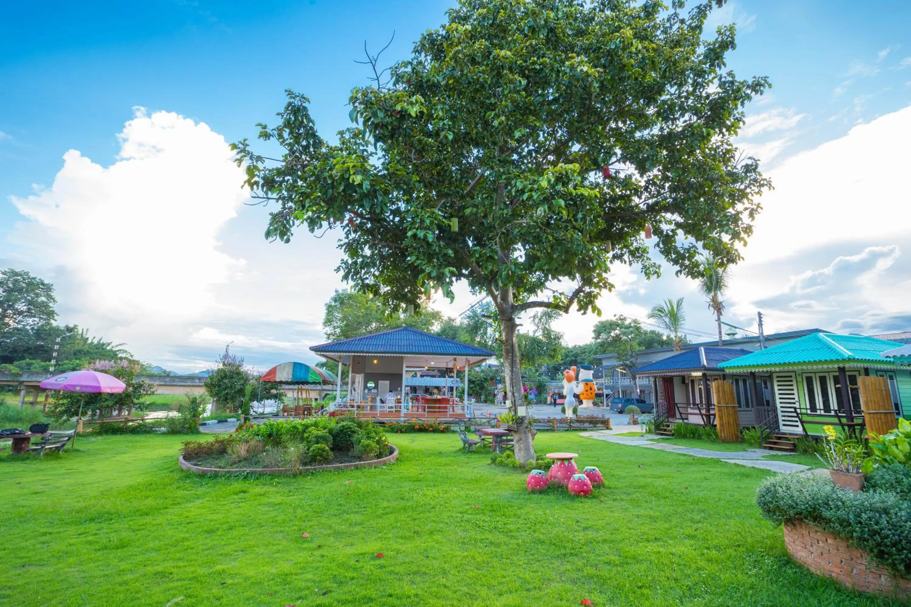 Garden view, Garden in Prawdao Resort