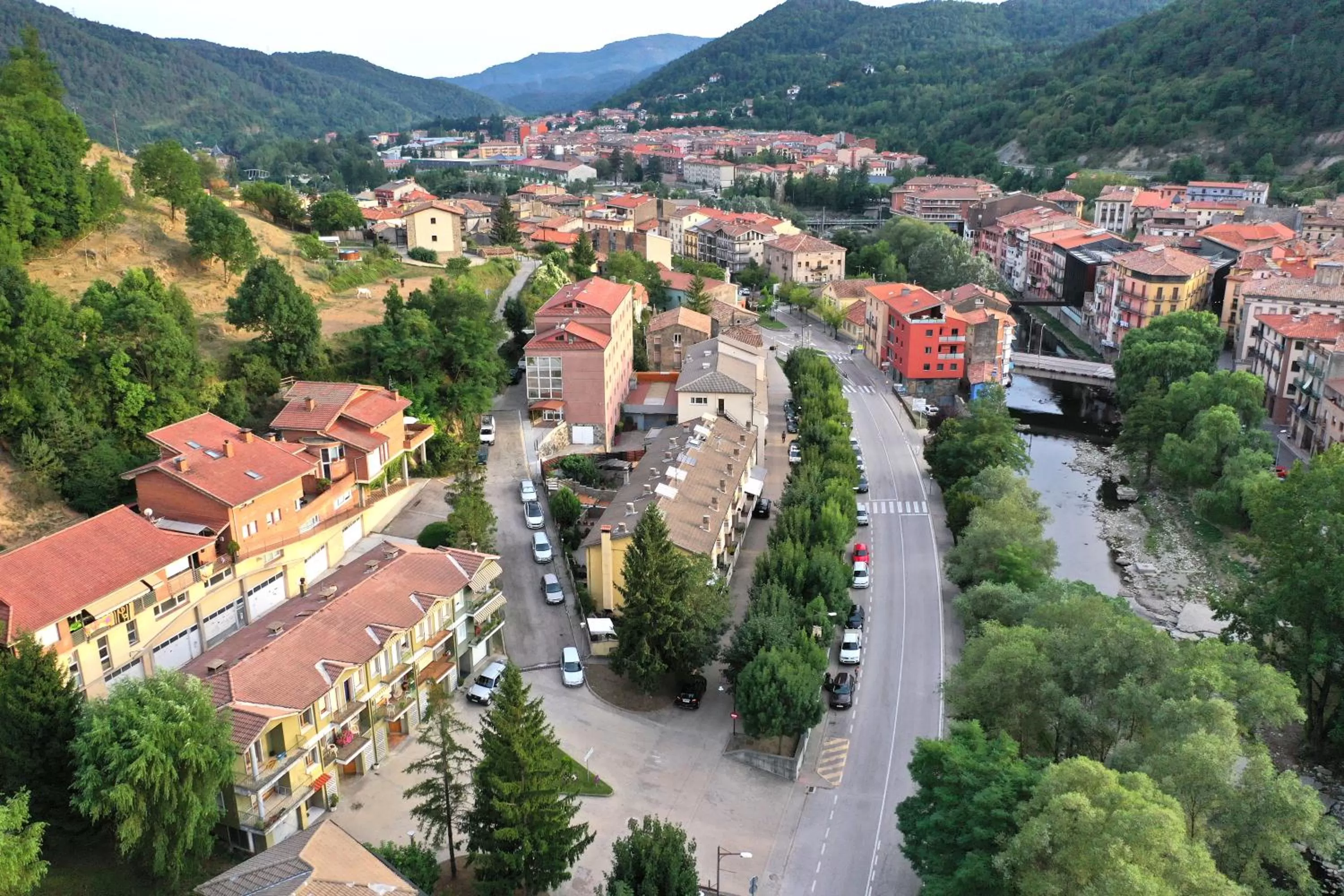 Bird's eye view in La Trobada Hotel Sport