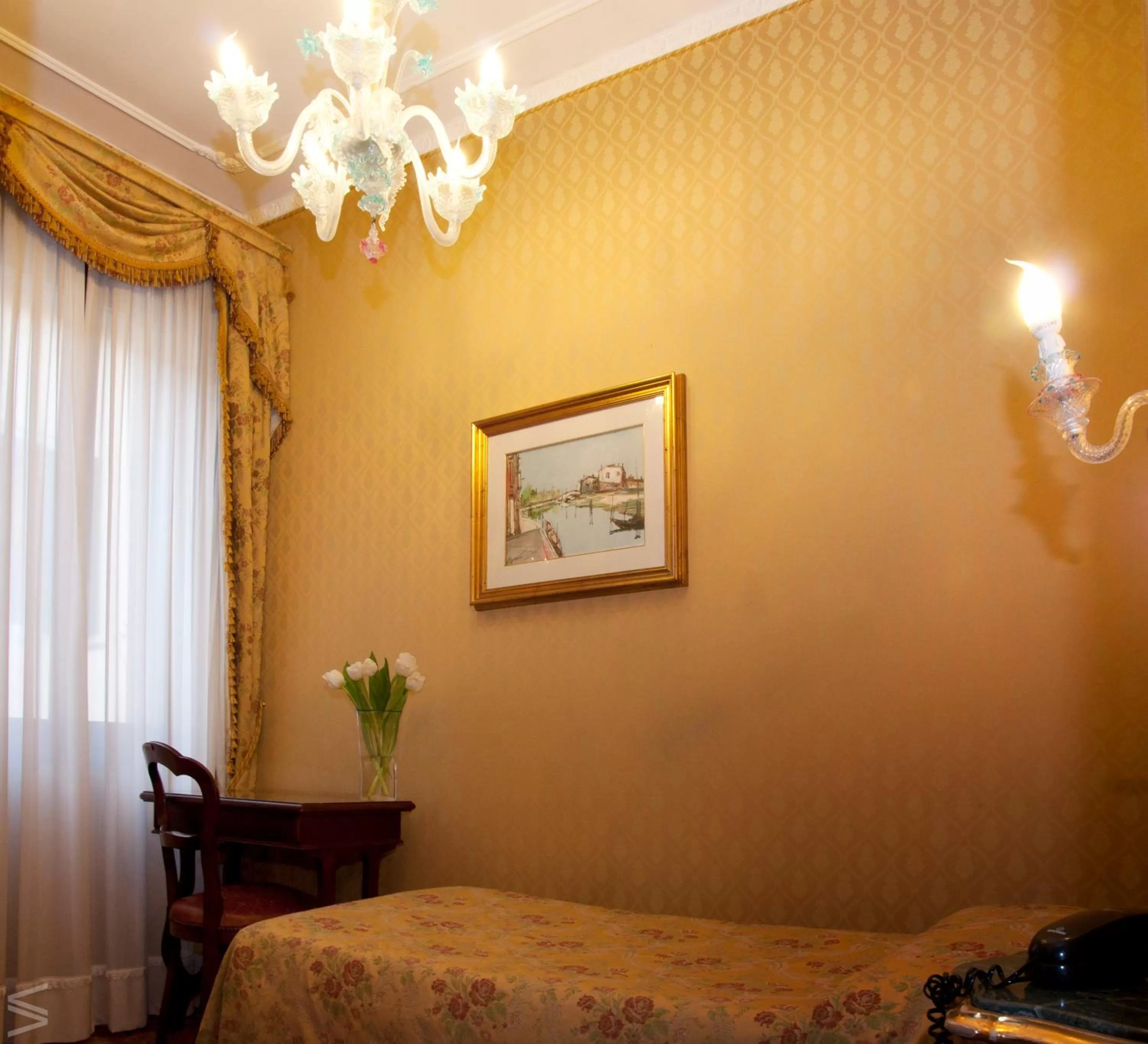 Bed in Residenza d'Epoca San Cassiano