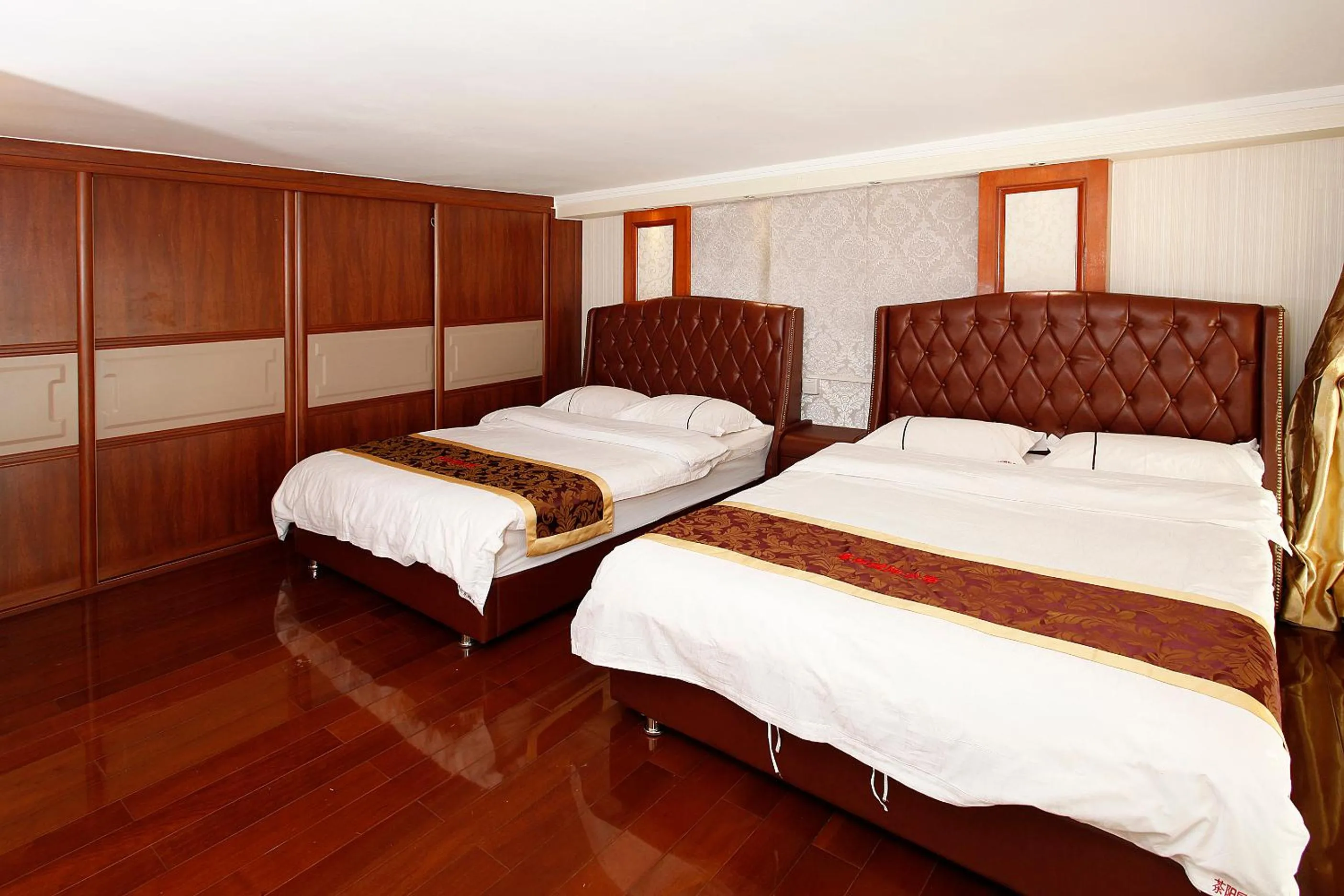 Bed in Guangzhou Hakka Apartment Beijing Road