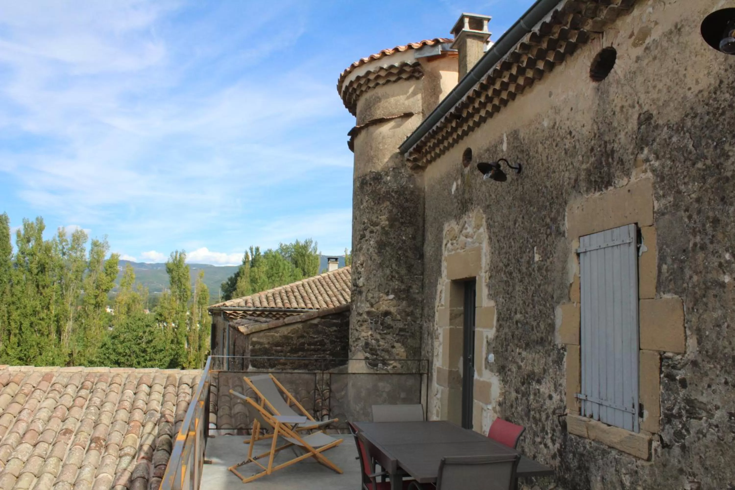 Patio, Property Building in La Grande Maison