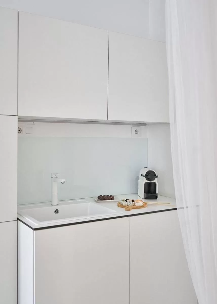 Kitchen or kitchenette in Urban Suite Santander