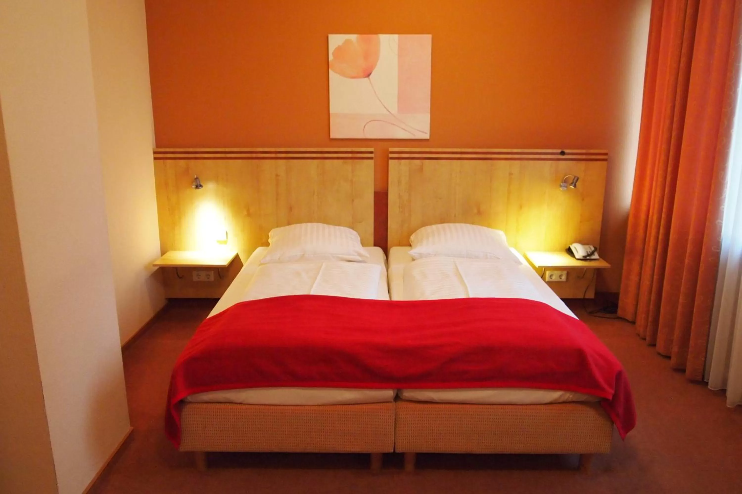 Bed in Hotel Imperial