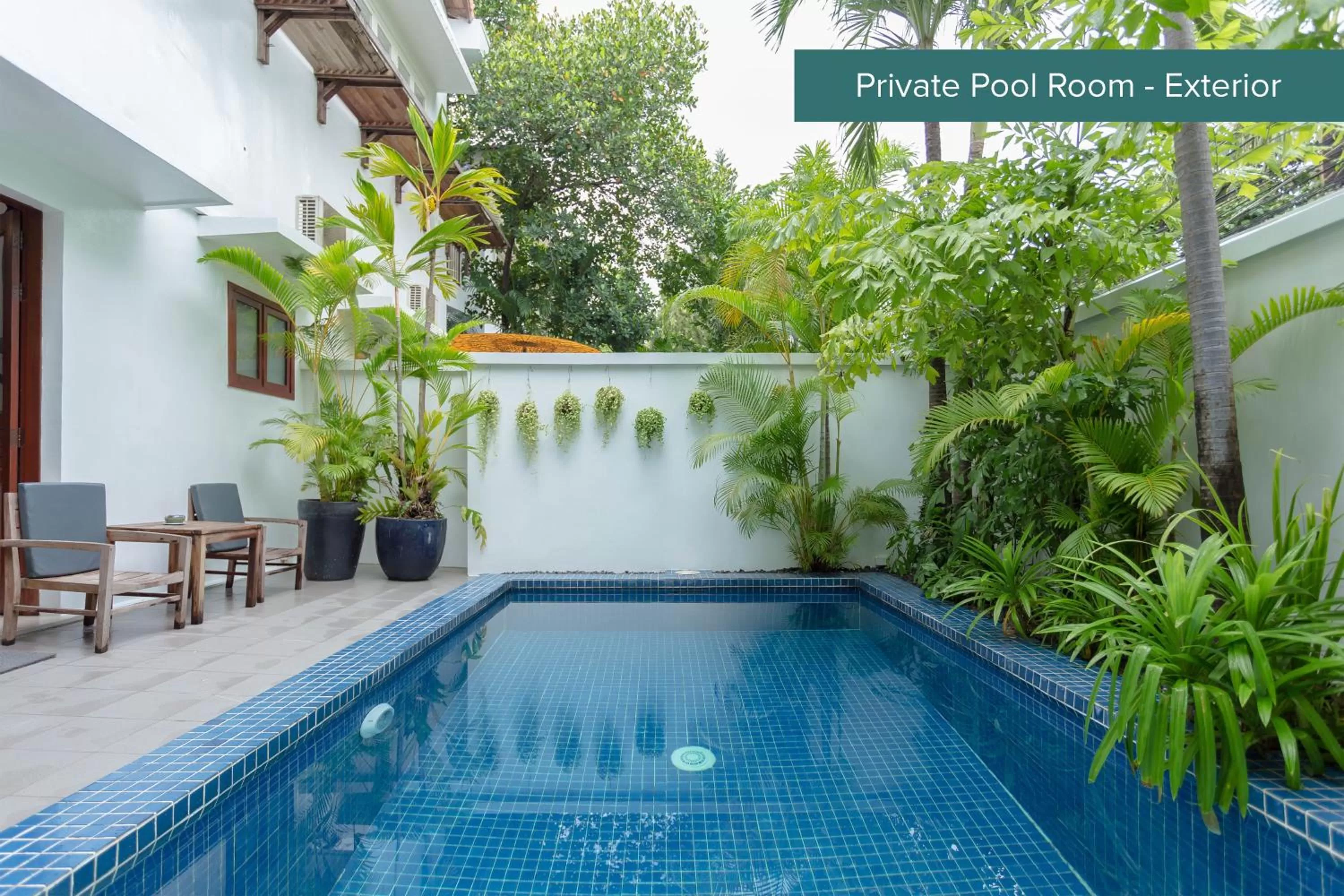 Pool view in The Pavilion