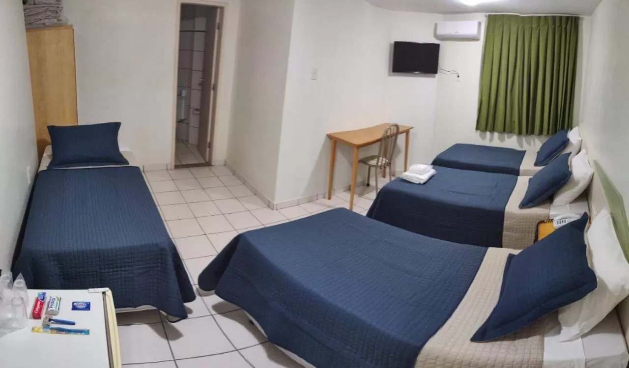 Bed in Rametta Hotel