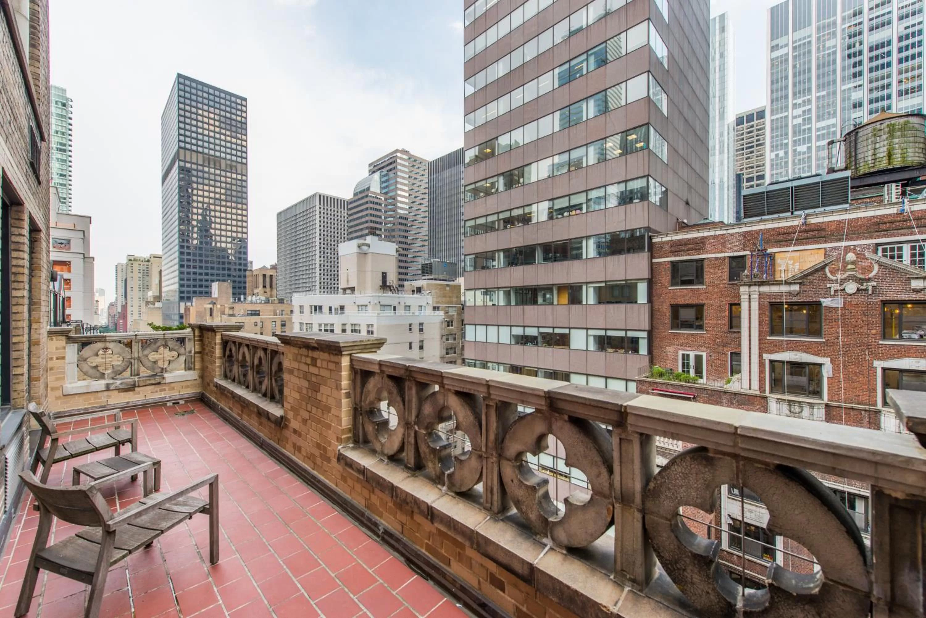Balcony/Terrace in Lombardy Hotel
