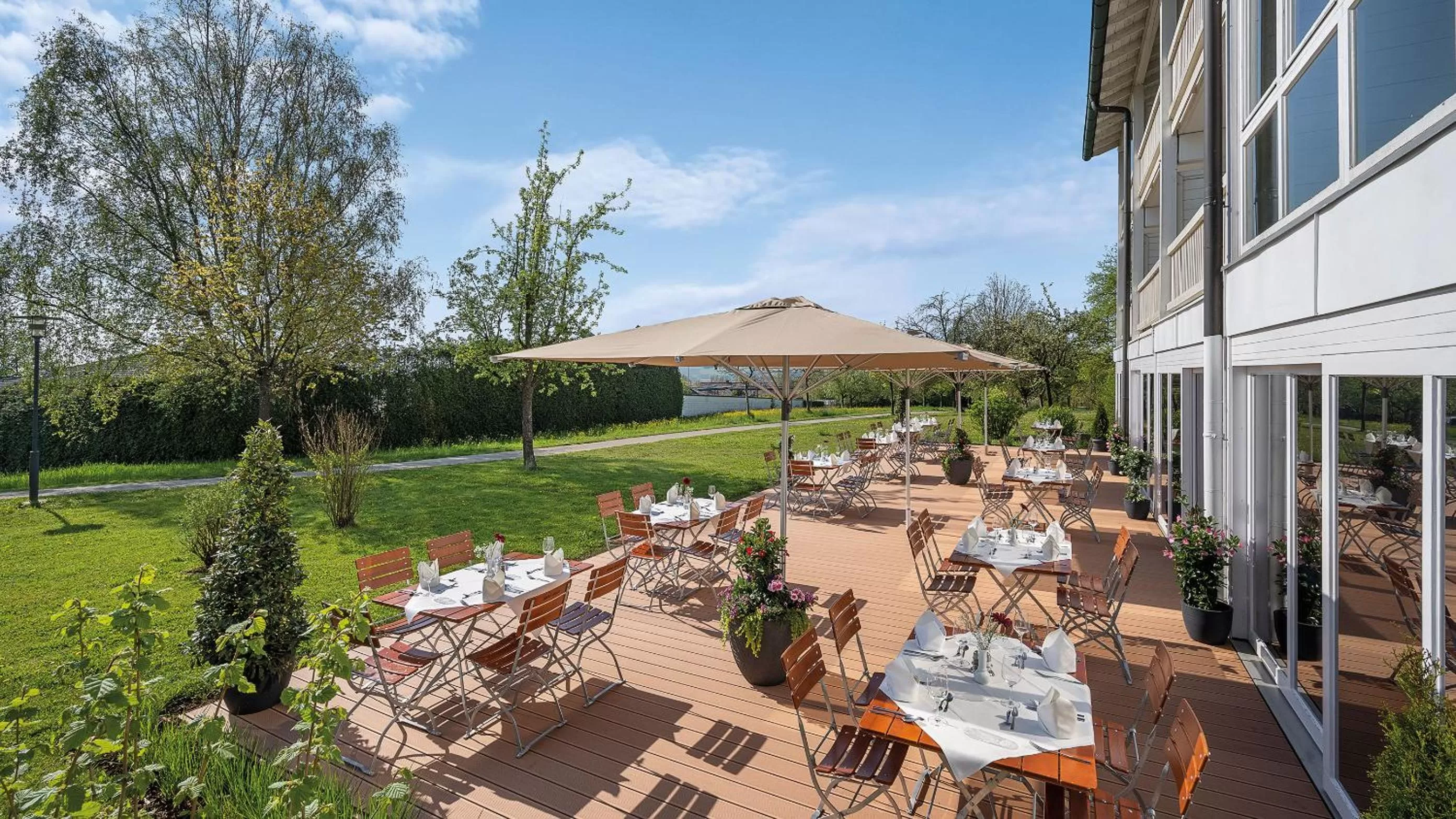 Garden in Best Western Aparthotel Birnbachhöhe