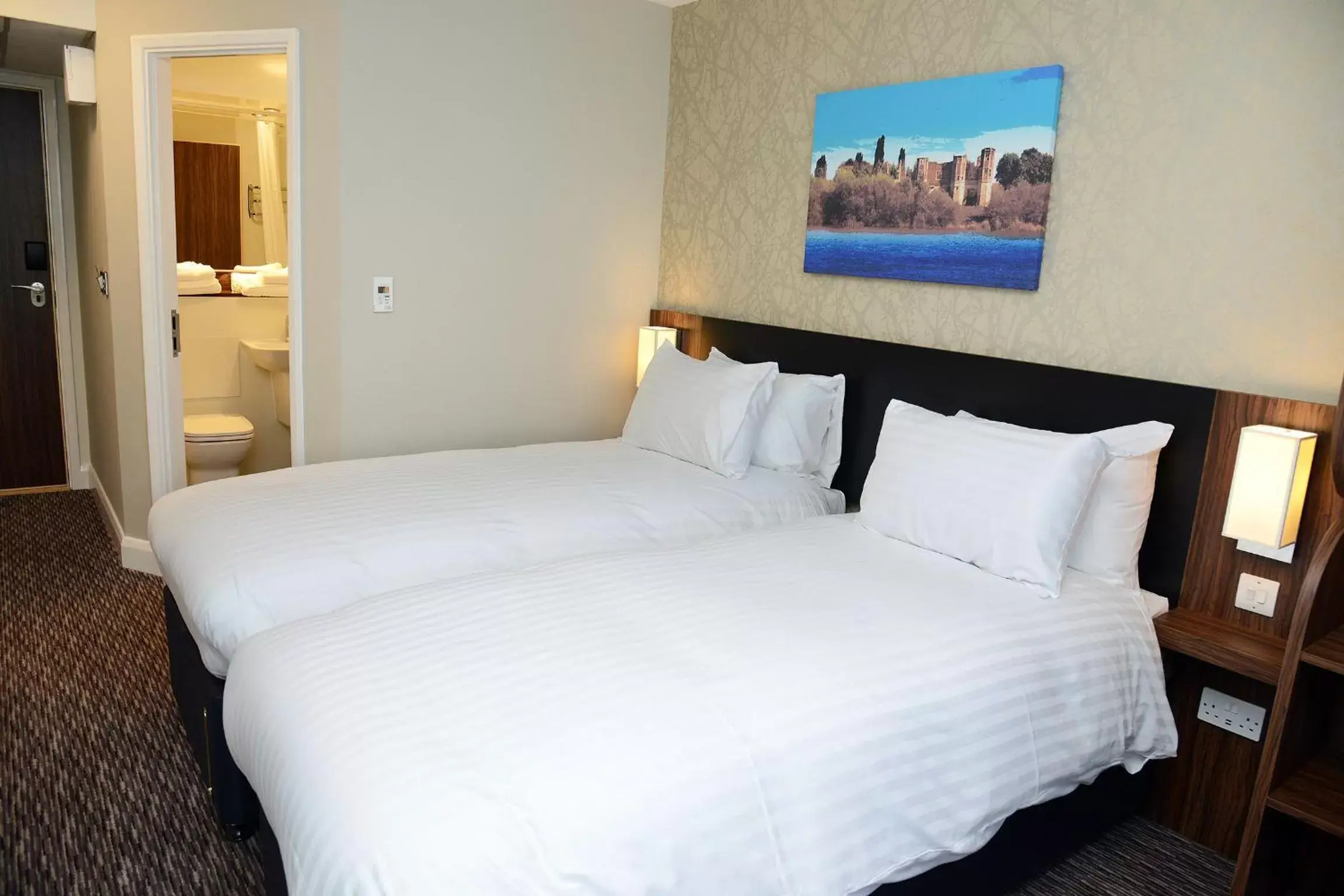 Twin Room - Disability Access in Woodcocks, Lincoln by Marston's Inns Twin Room - Disability Access in Woodcocks, Lincoln by Marston's Inns