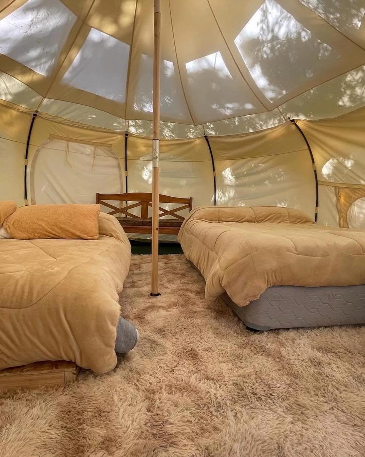 Bed in Glamping Miraflores