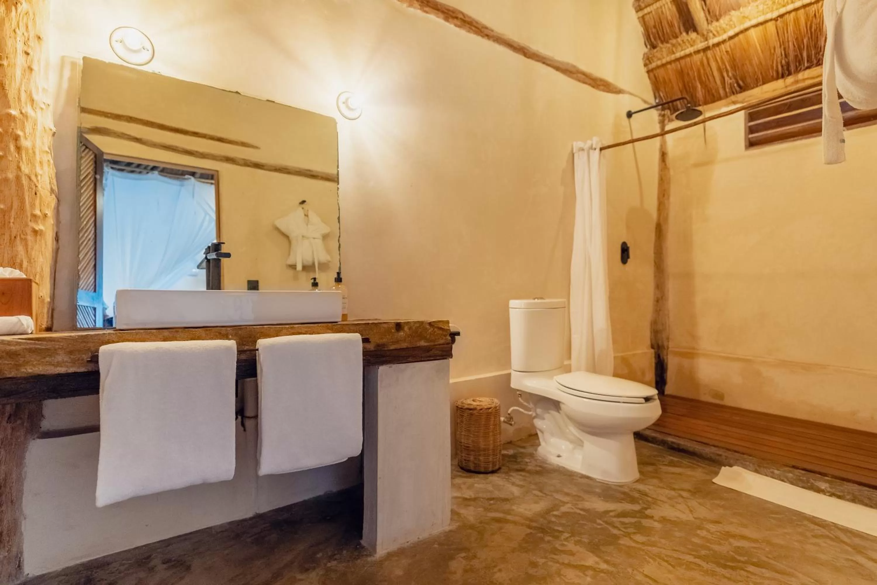 Bathroom in Casa Ganesh Tulum-Beachfront hotel by Ahau Collection